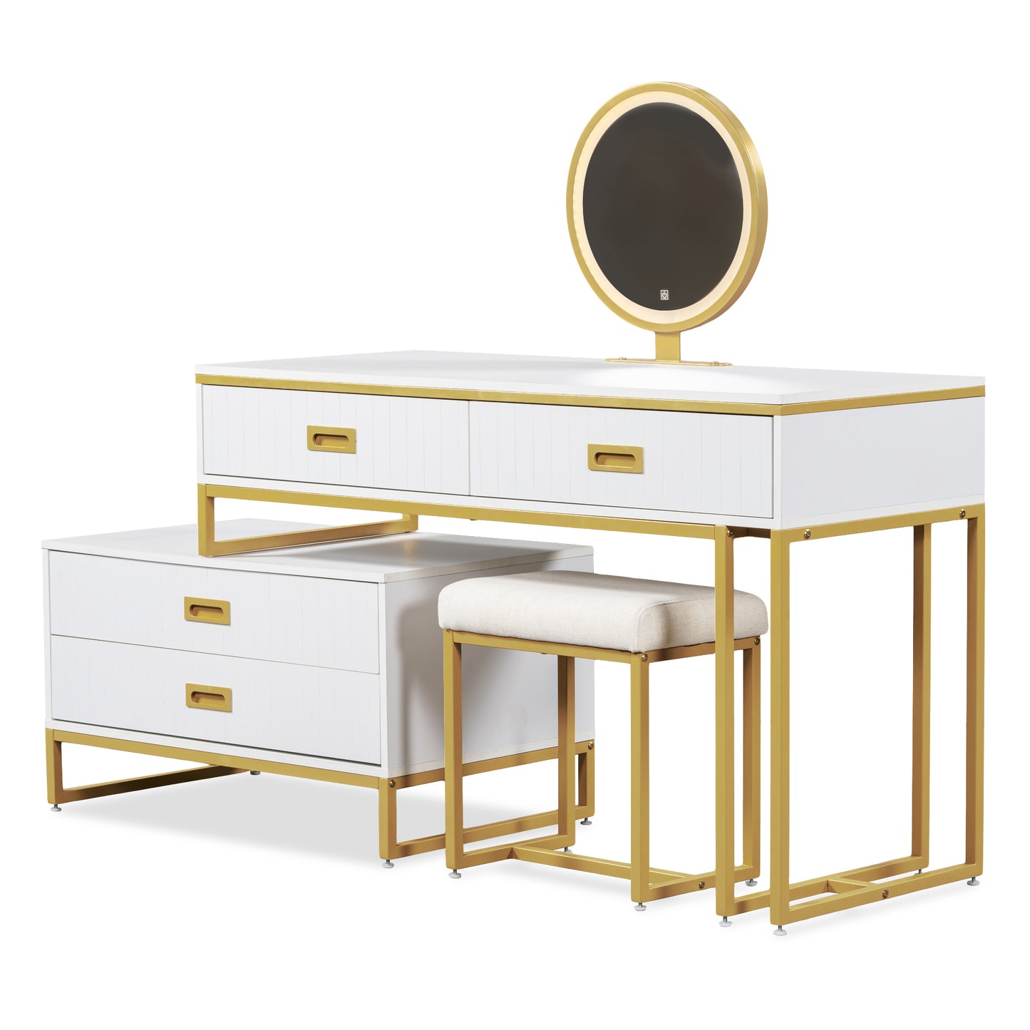Somerset Modern Movable Vanity Table