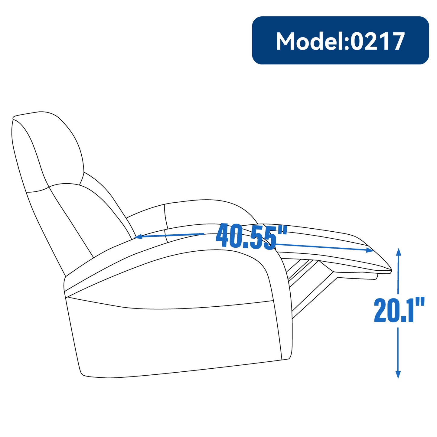Westport Modern Leather Swivel Recliner Chair