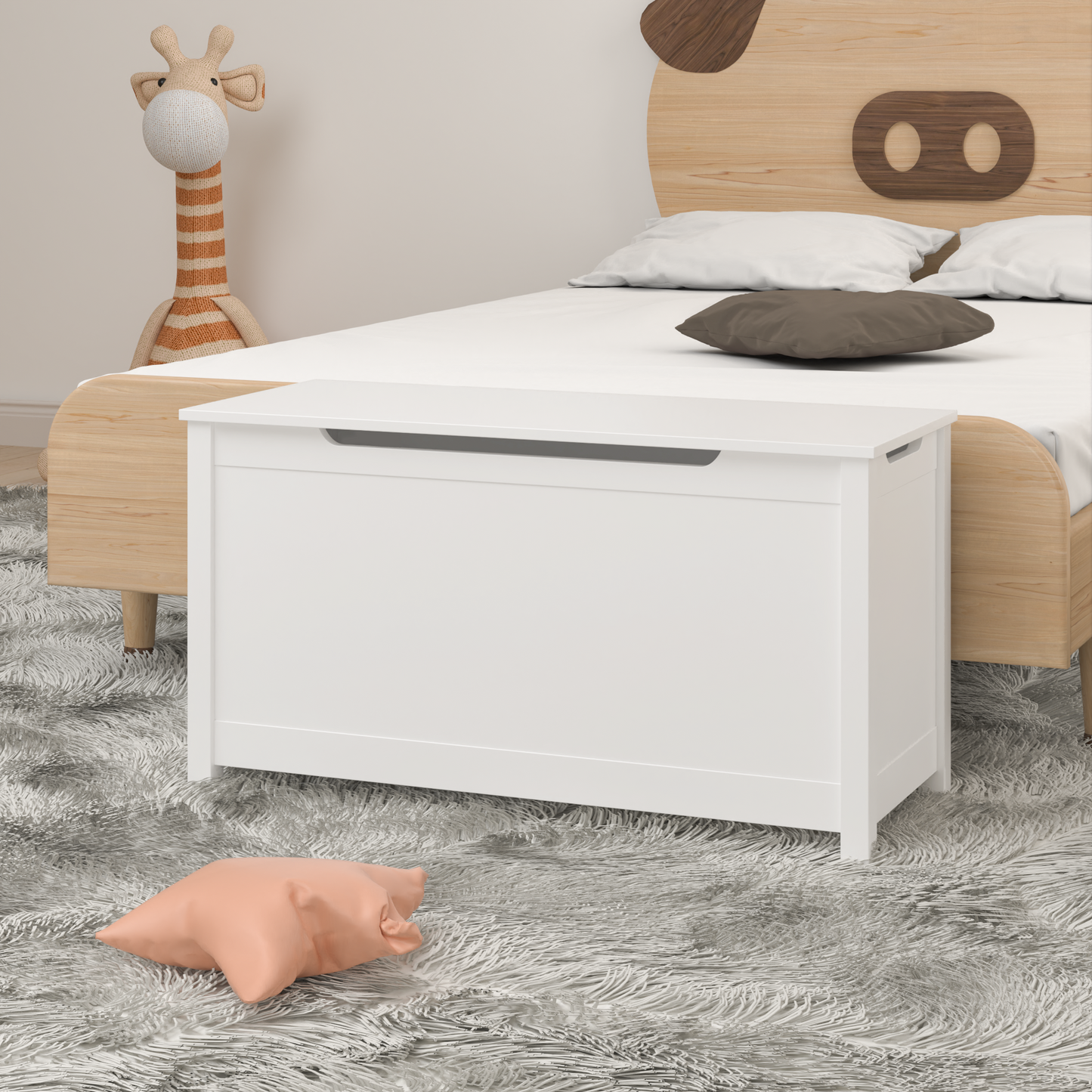 Sonoma Craftsman Wooden Toy Box Storage