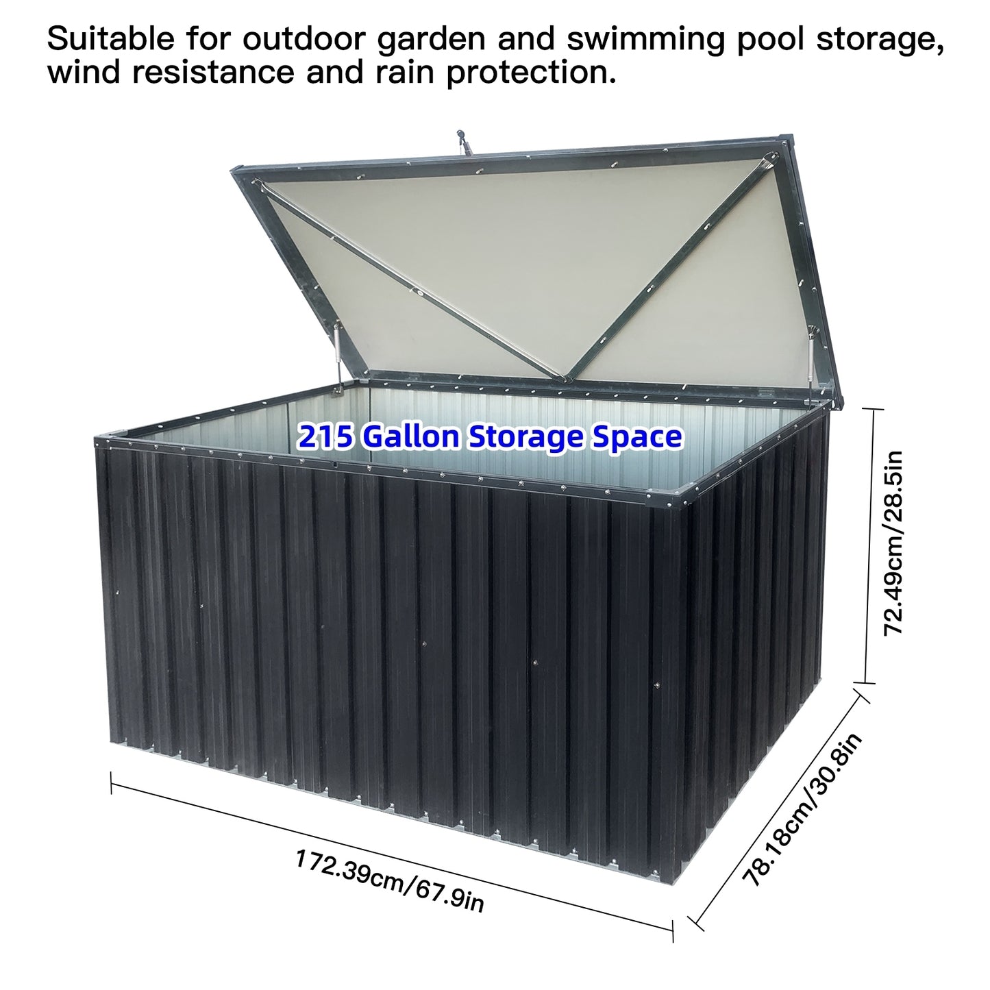 Centerville Industrial Outdoor Metal Storage Box