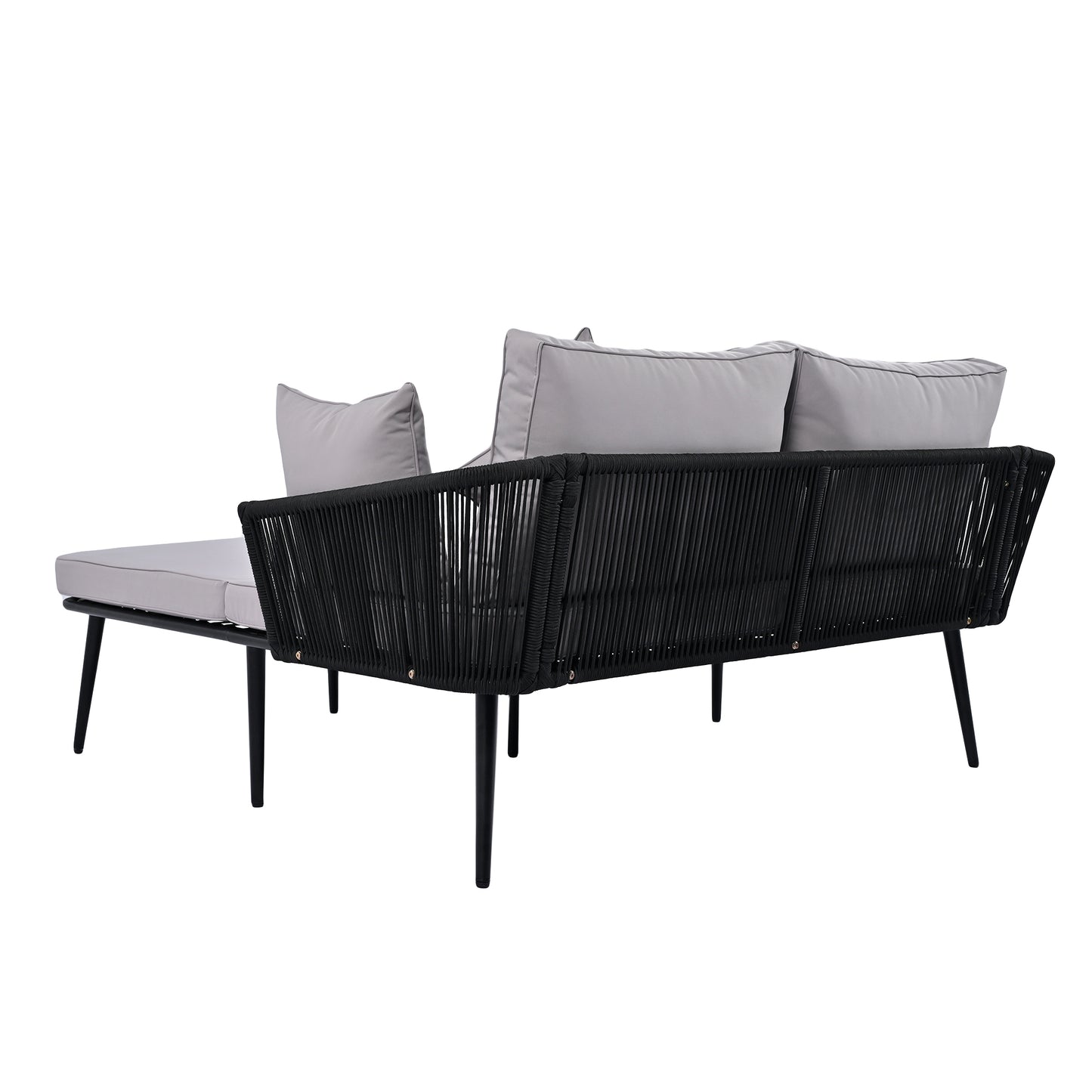 Irvington Modern Woven Rope Daybed