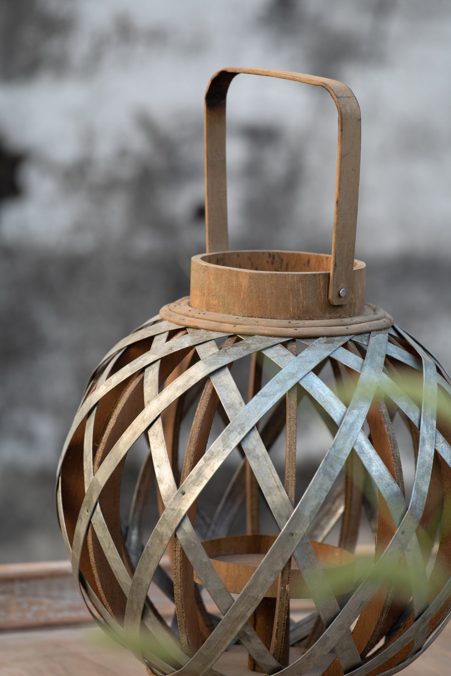 Lazzareschi Craftsman Wooden Lantern Decorative Light