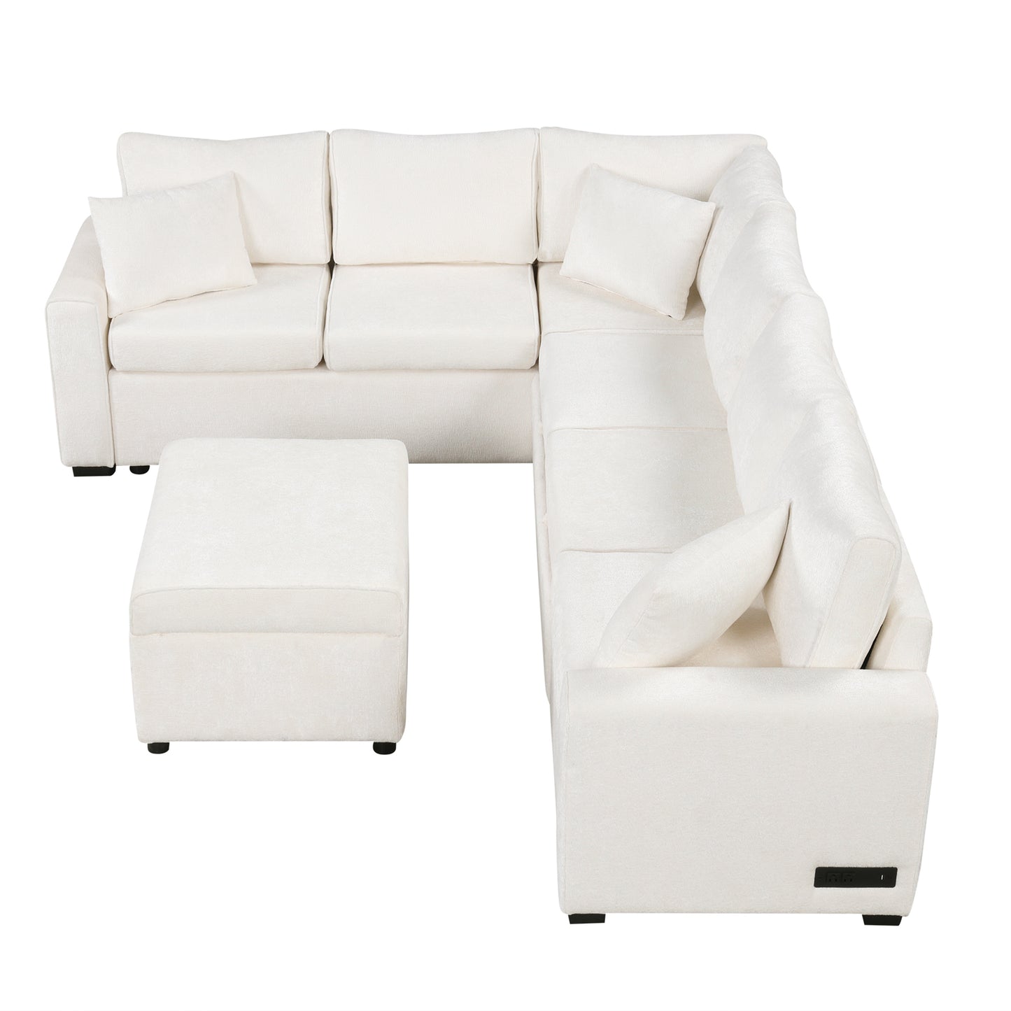 Westport Modern Sectional Sofa Sleeper