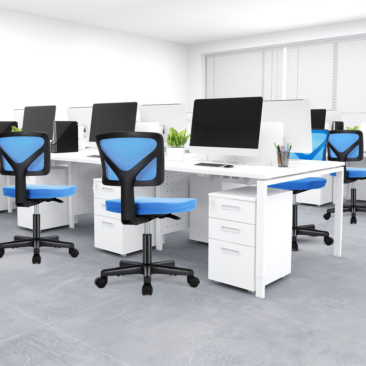 Marites Modern Lumbar Office Chair