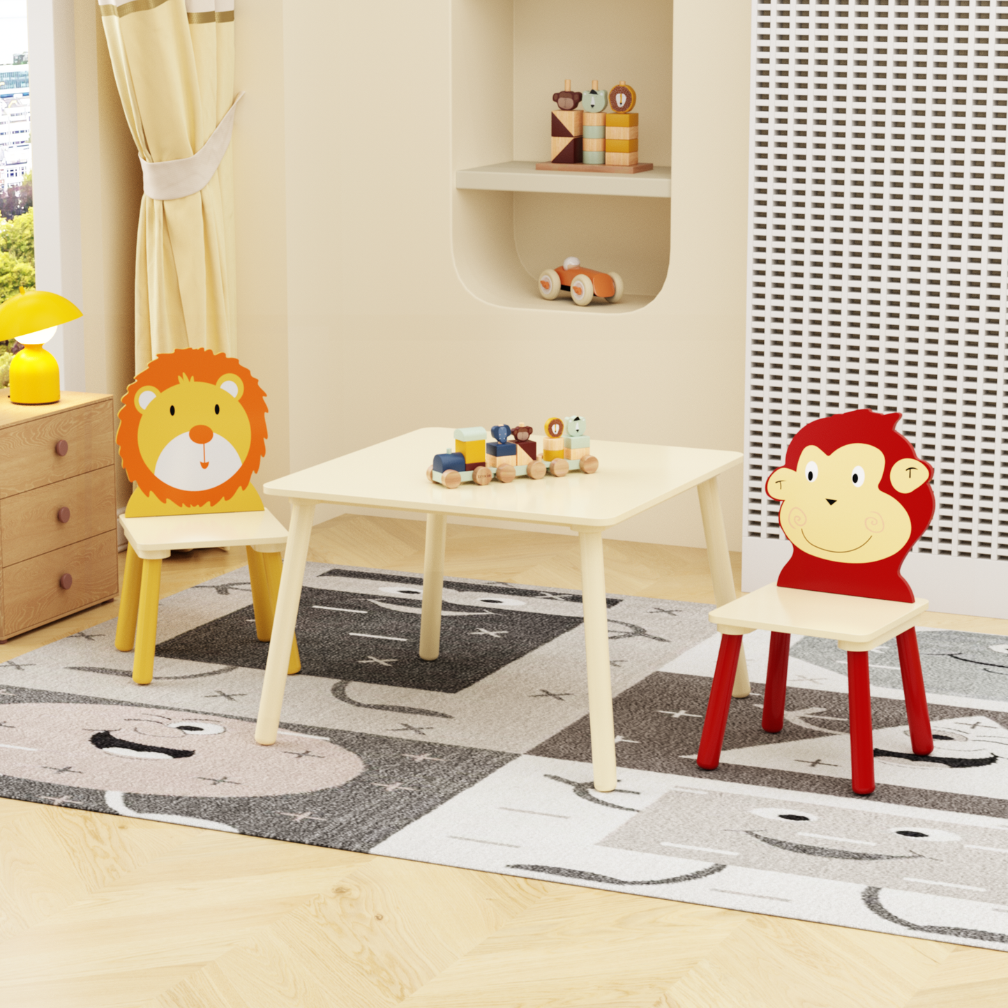Napa Craftsman Toddler Activity Table Set