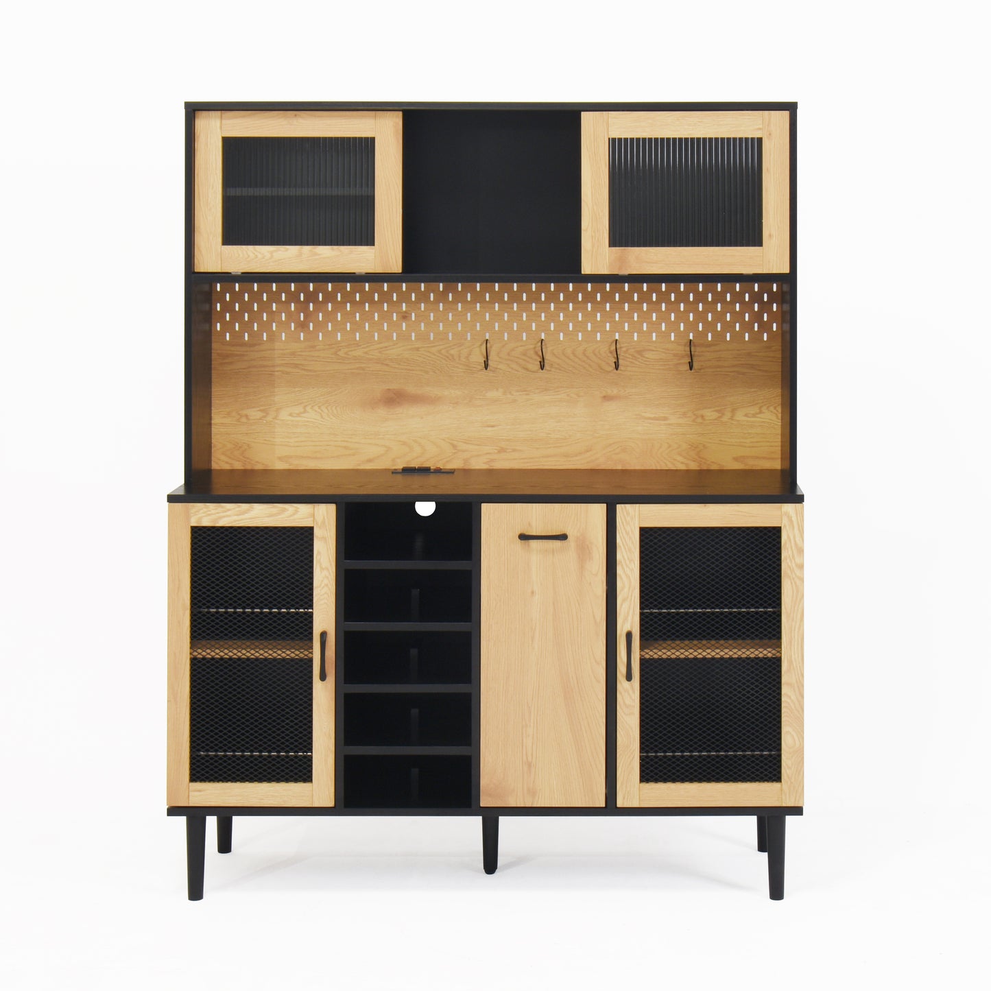 Somerset Modern Velvet Buffet Sideboard Cabinet