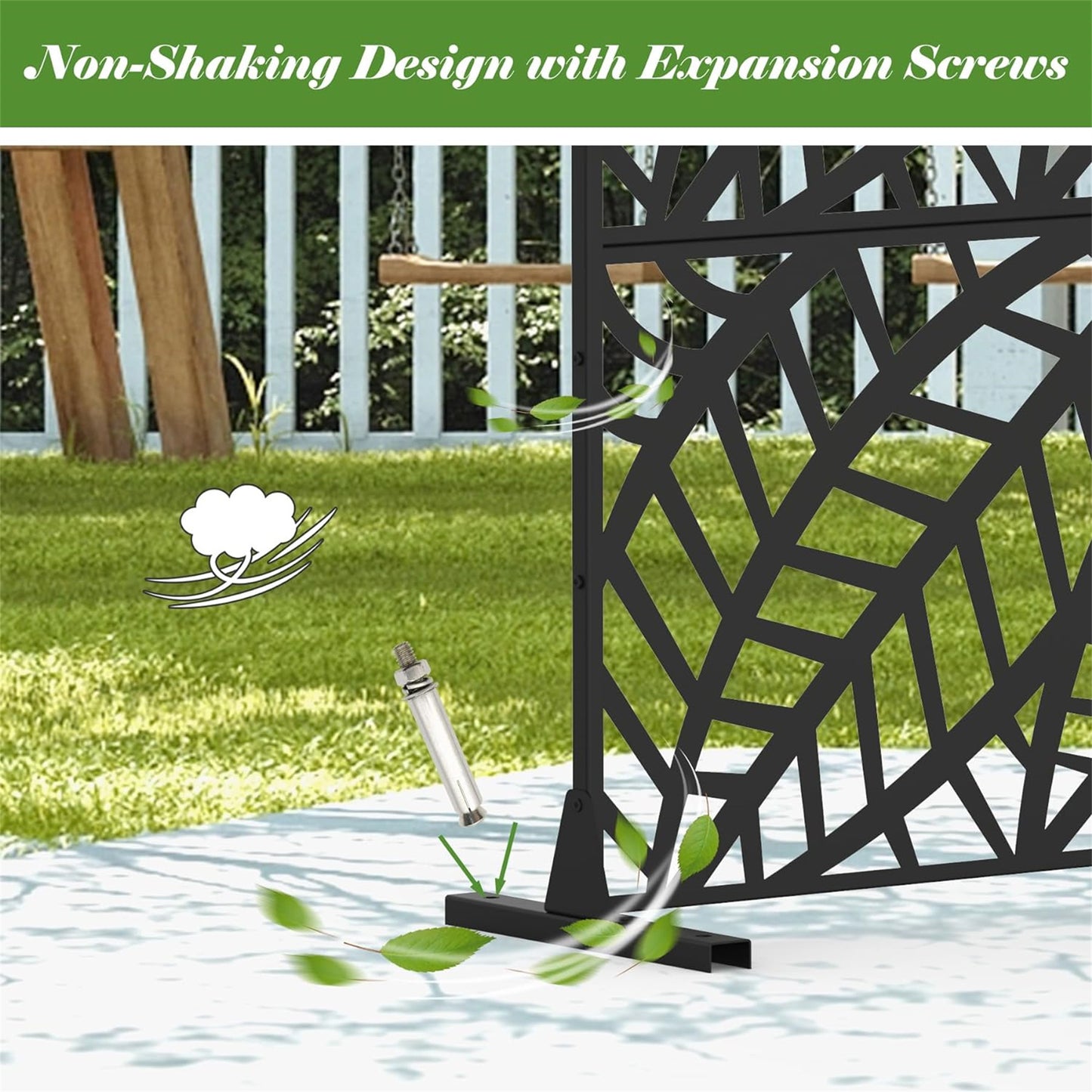 Marcel Industrial Decorative Privacy Screen