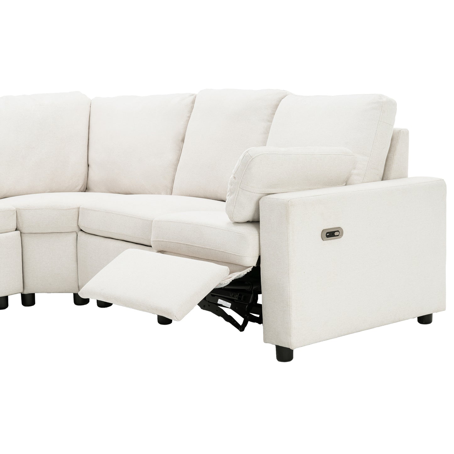 Niles Modern Power Recliner Sectional