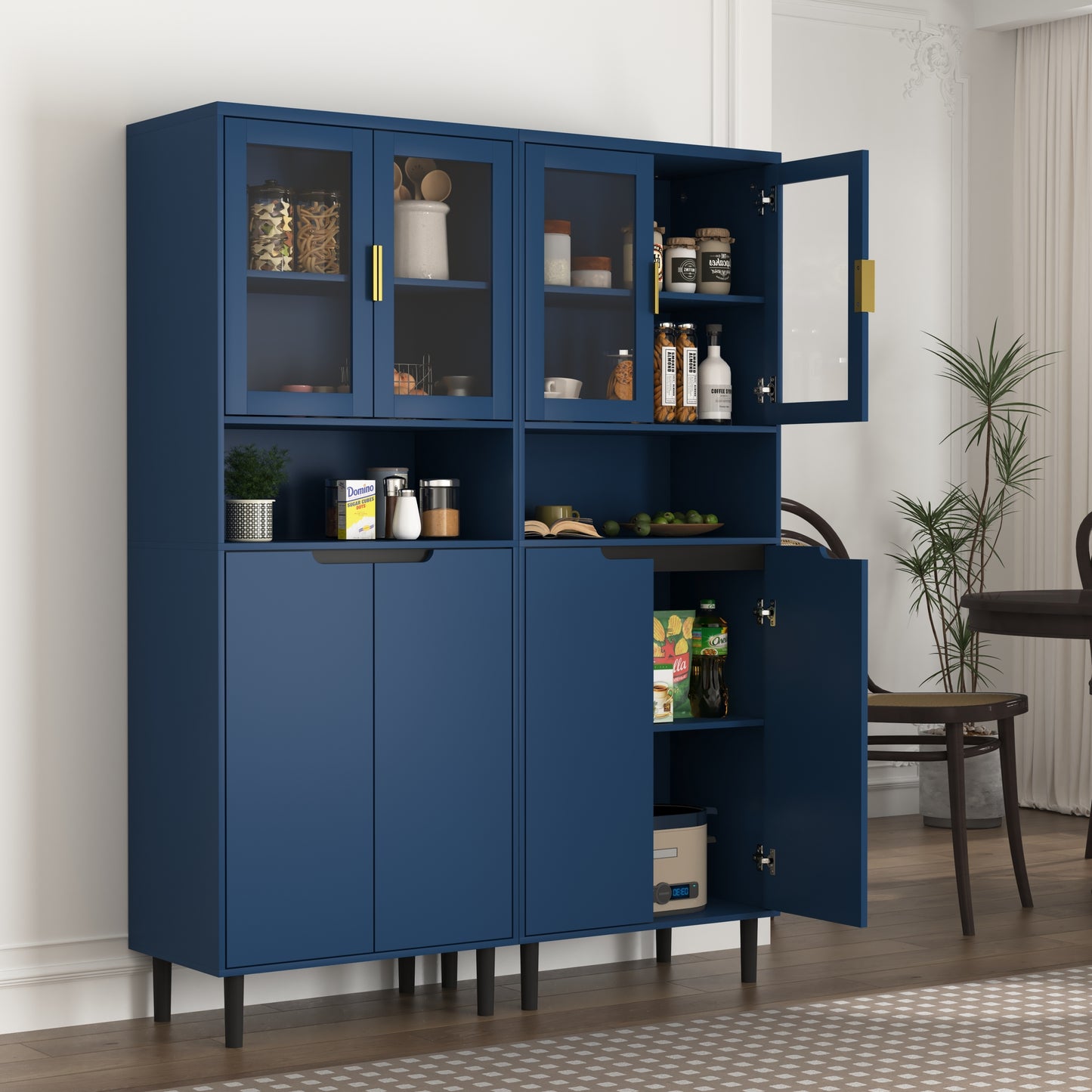 Irvington Contemporary Storage Bookcase