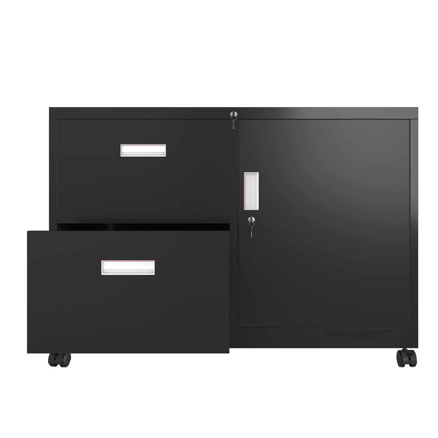 Silverleaf Modern Metal Filing Cabinet Lock