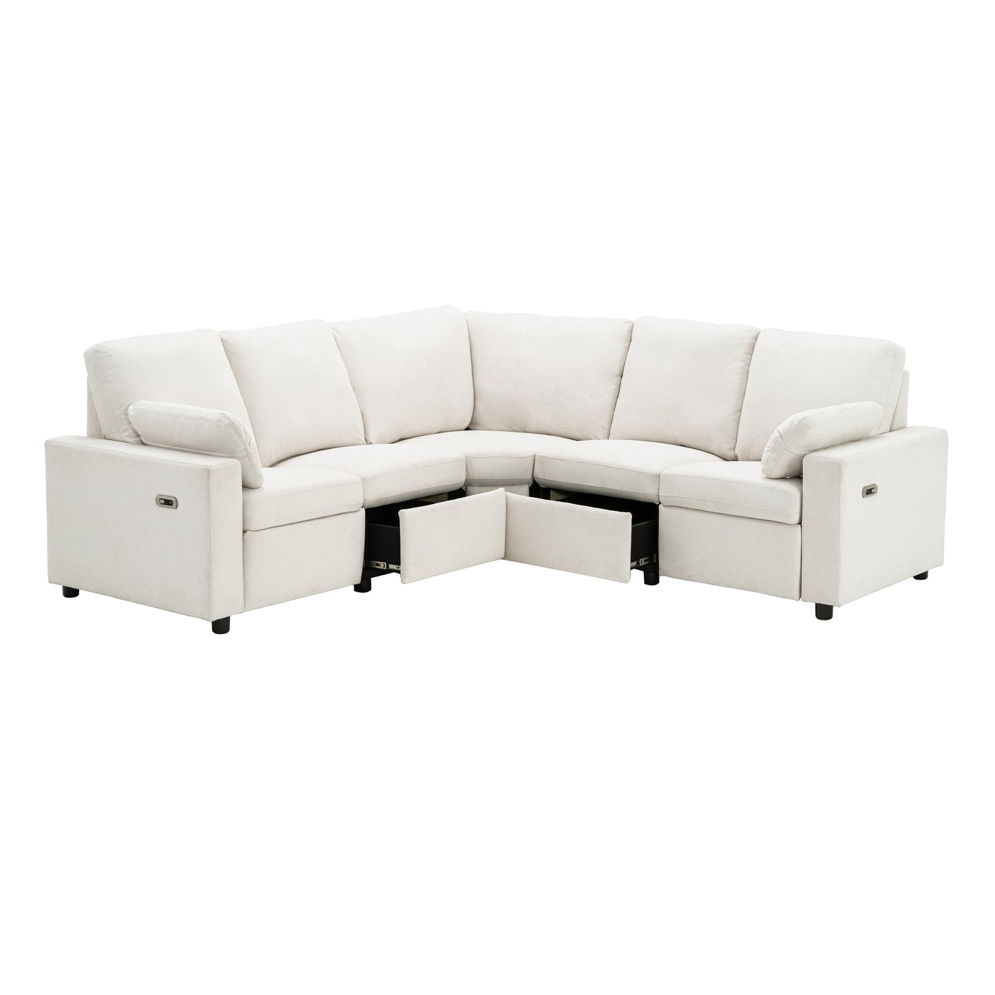 Niles Modern Power Recliner Sectional