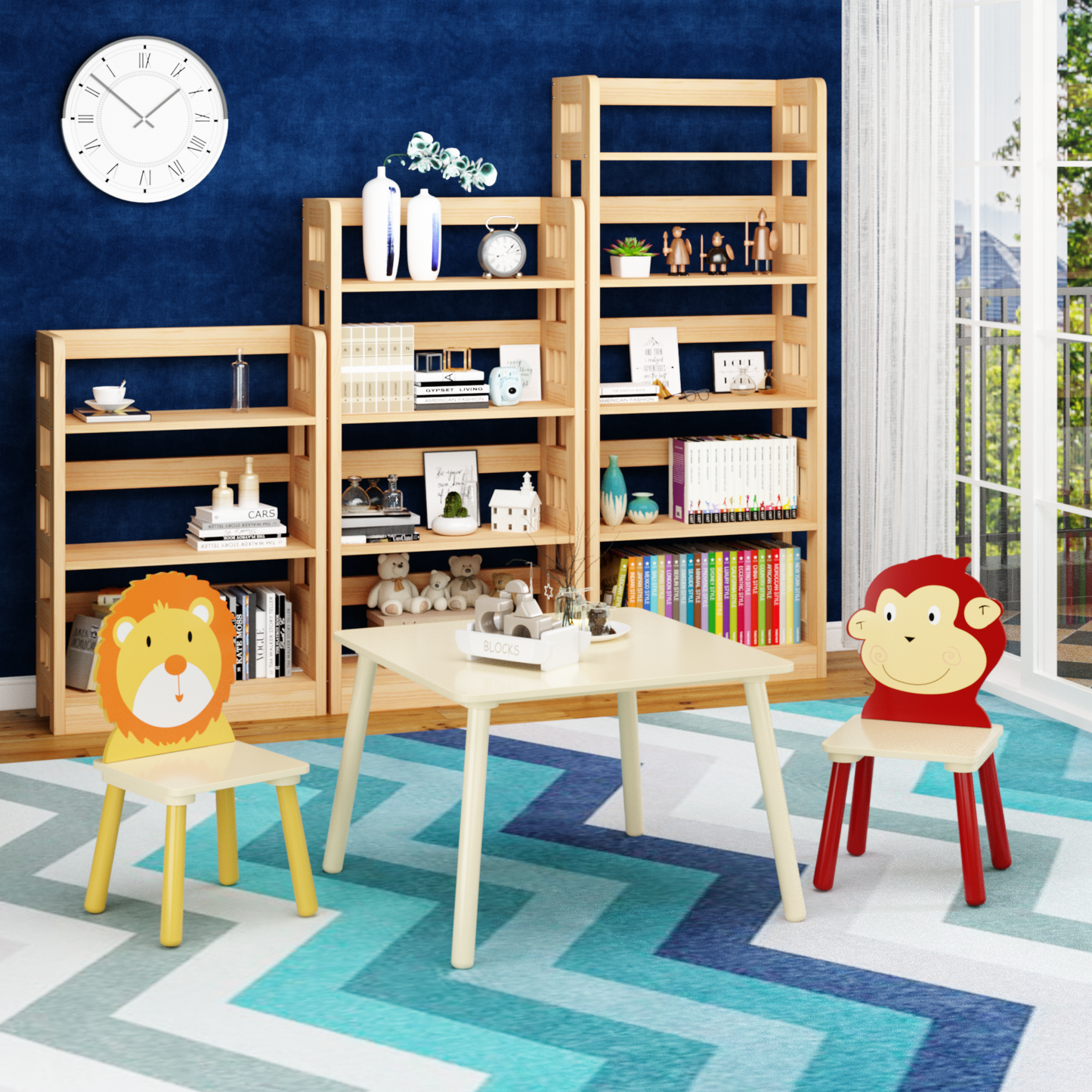 Napa Craftsman Toddler Activity Table Set