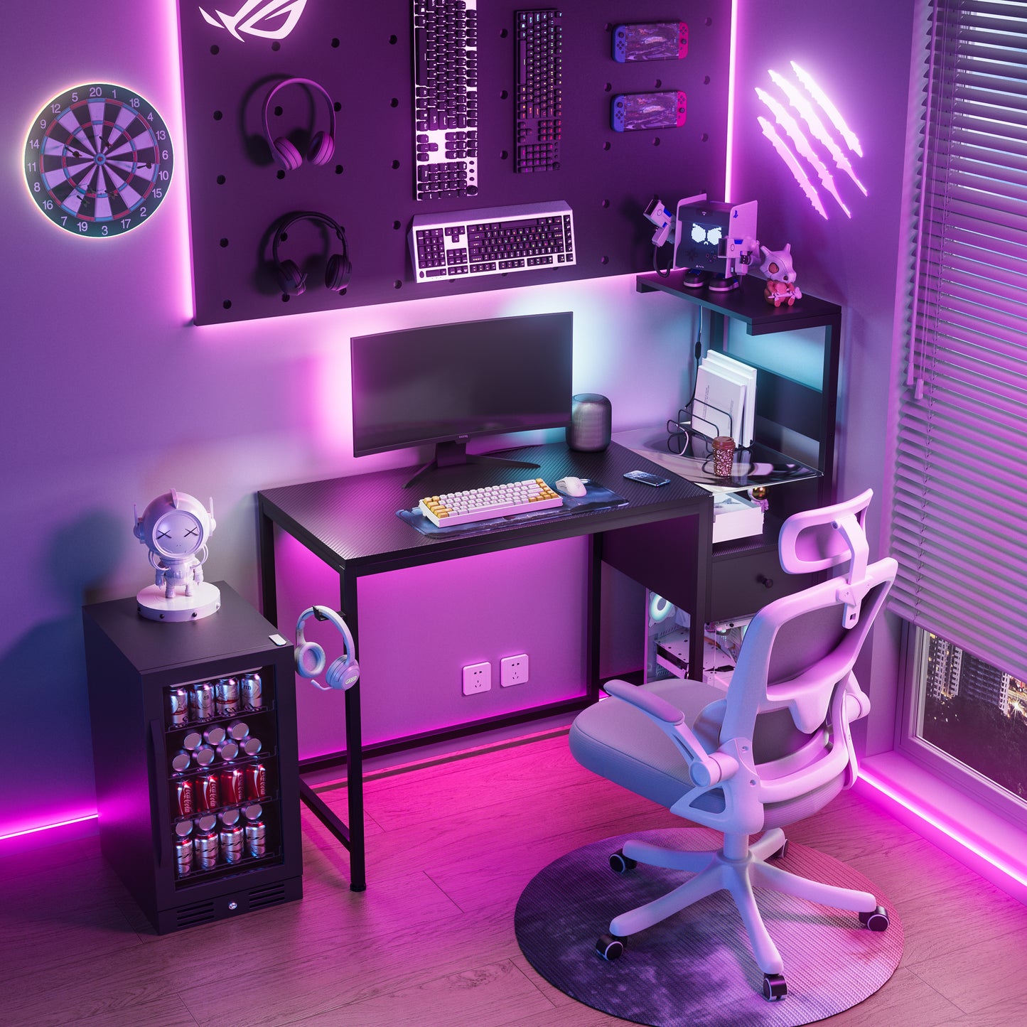 Oakridge Modern Power Desk Workstation