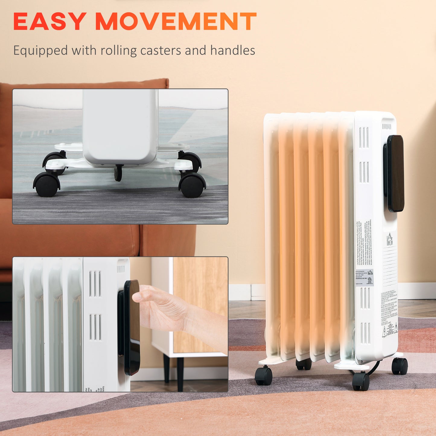Emery Modern Classic Freestanding Space Heater