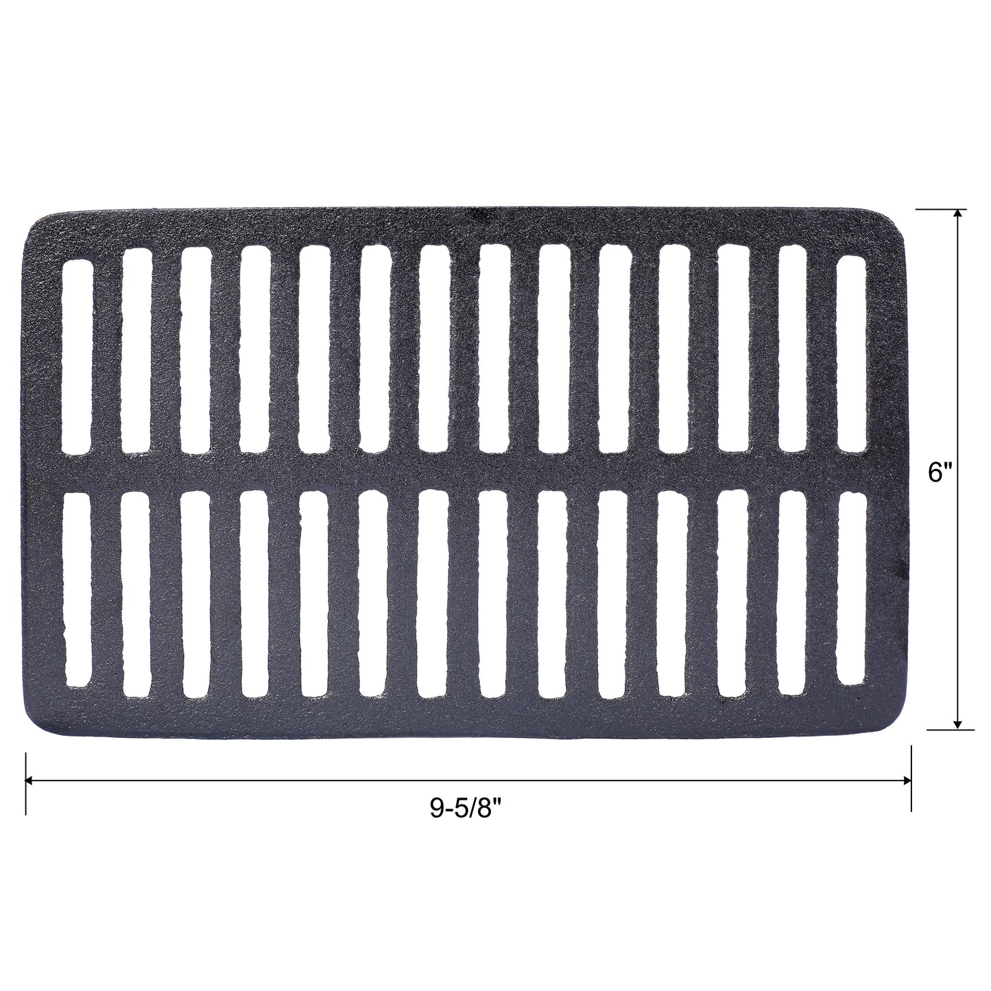 Lazzareschi Industrial Oval Cast Iron Grill