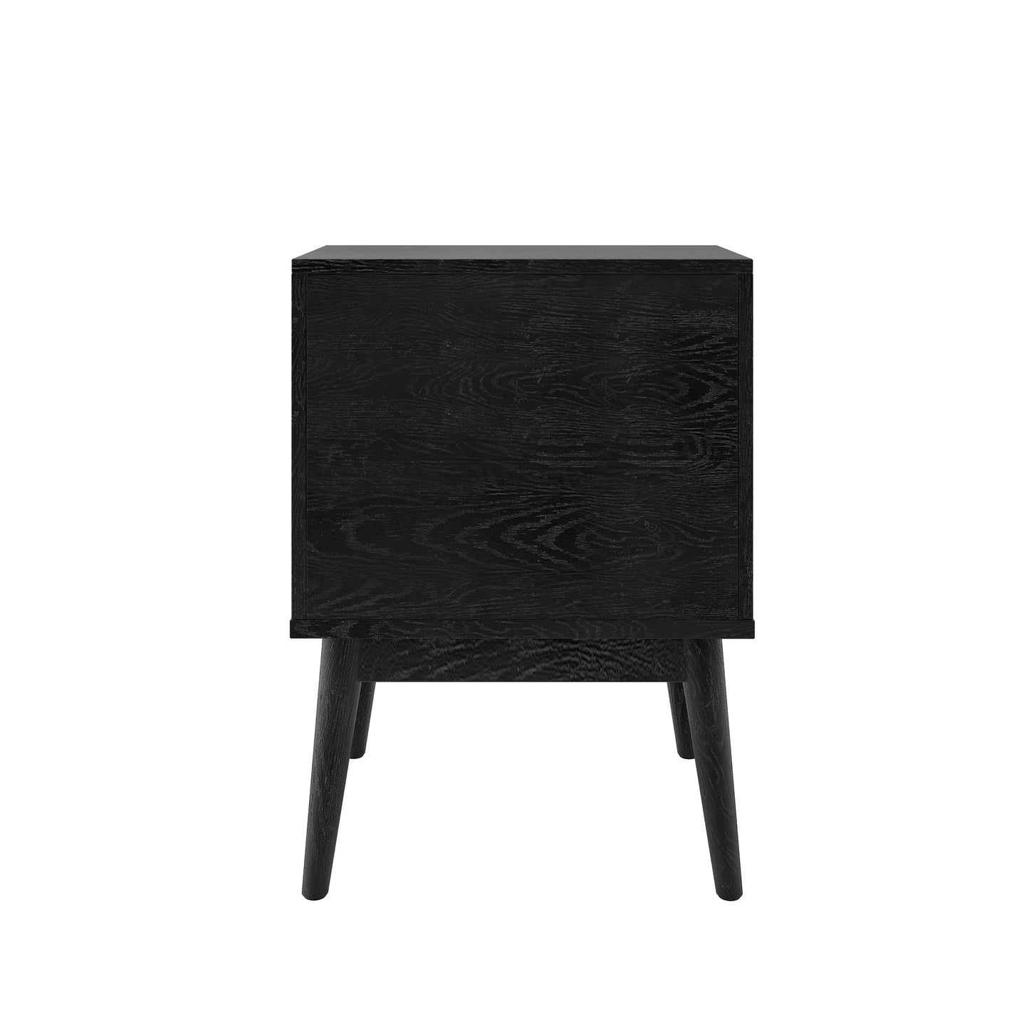 Irvington Contemporary Velvet Drawer Nightstand