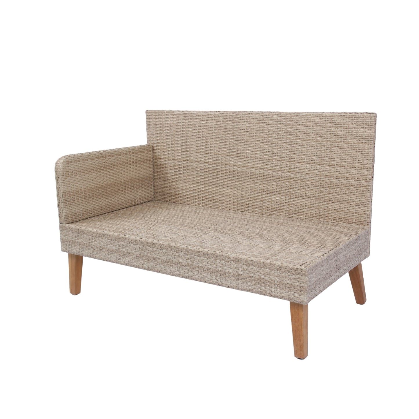 Bartholomew Modern Rattan Outdoor Sofa