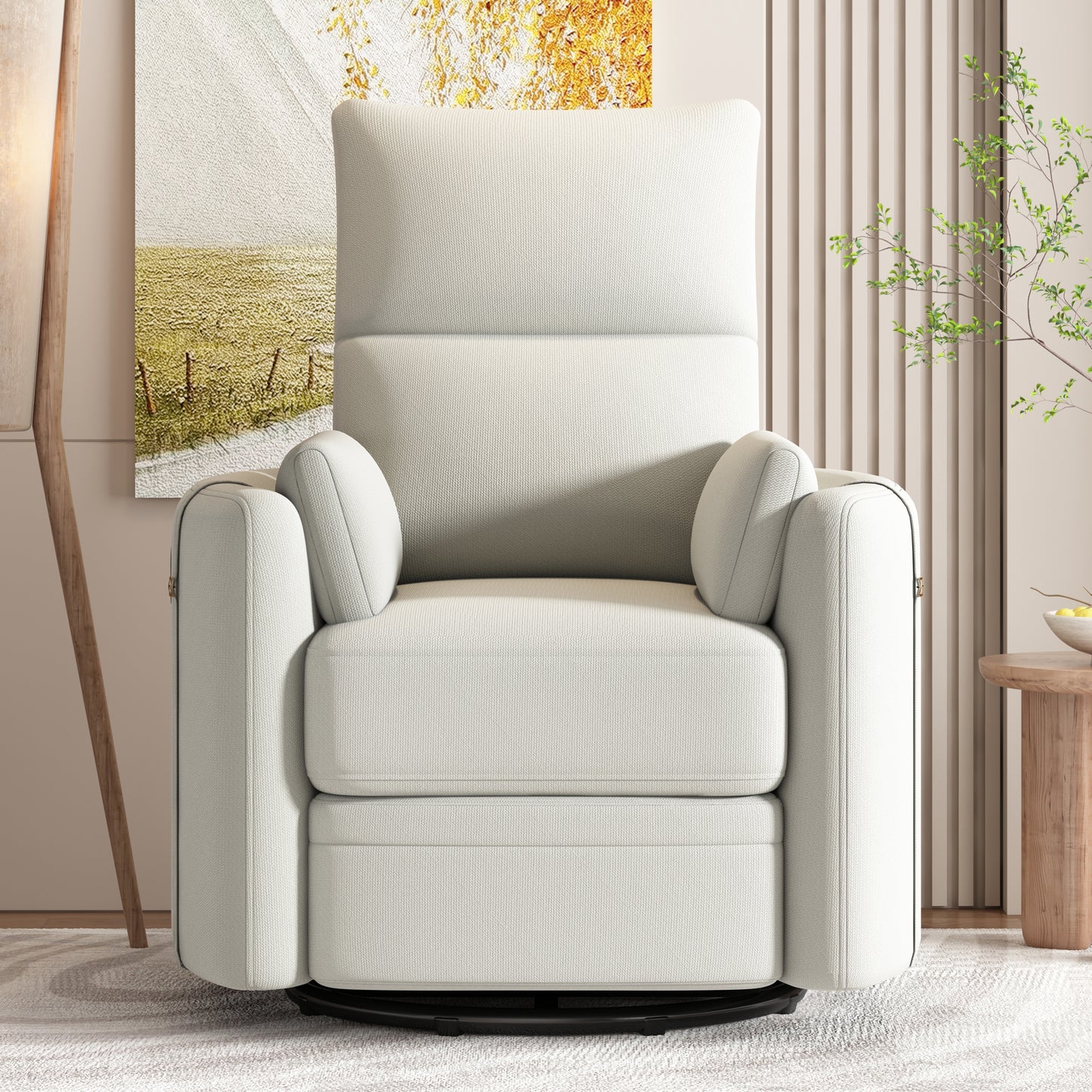 Westport Contemporary Swivel Rocker Recliner