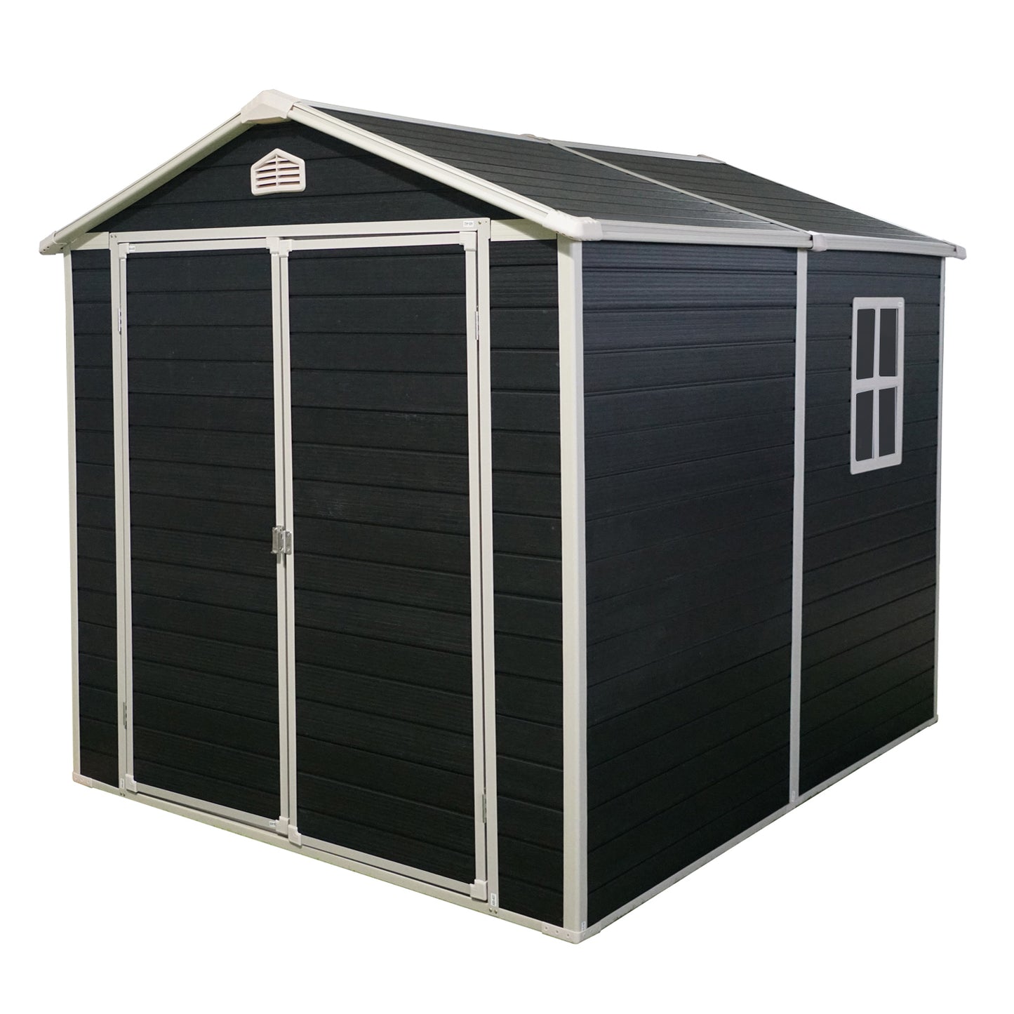 Warmsprings Industrial Resin Outdoor Storage Shed