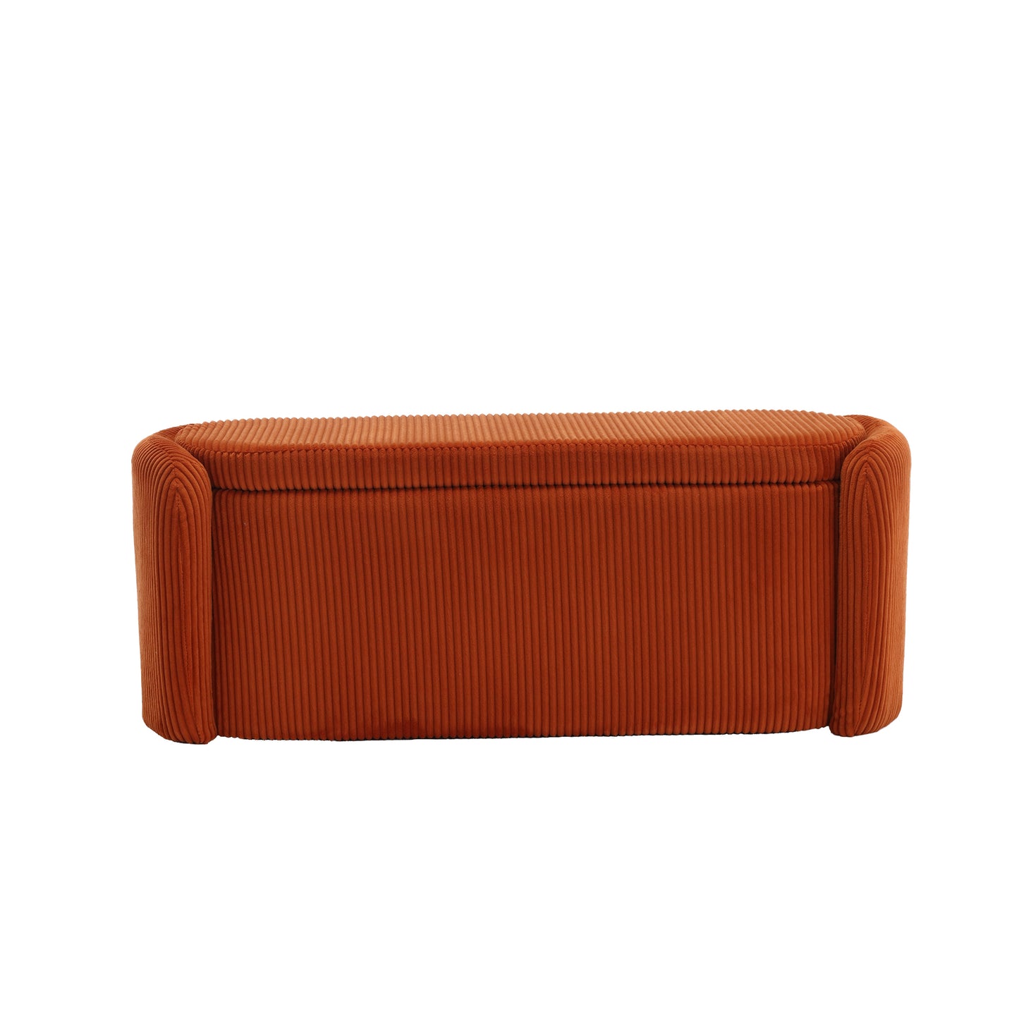 Calista Contemporary Upholstered Storage Ottoman