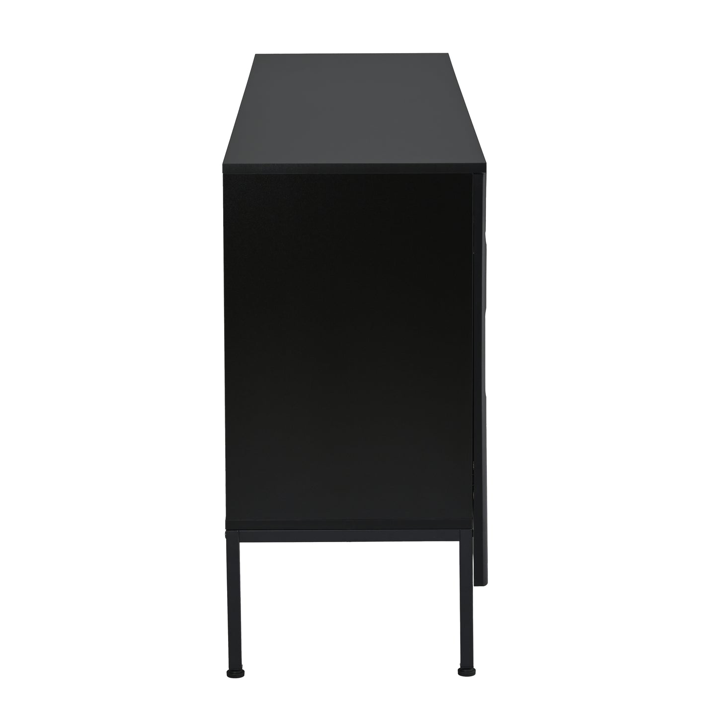 Mission Traditional Elegant Curved Sideboard