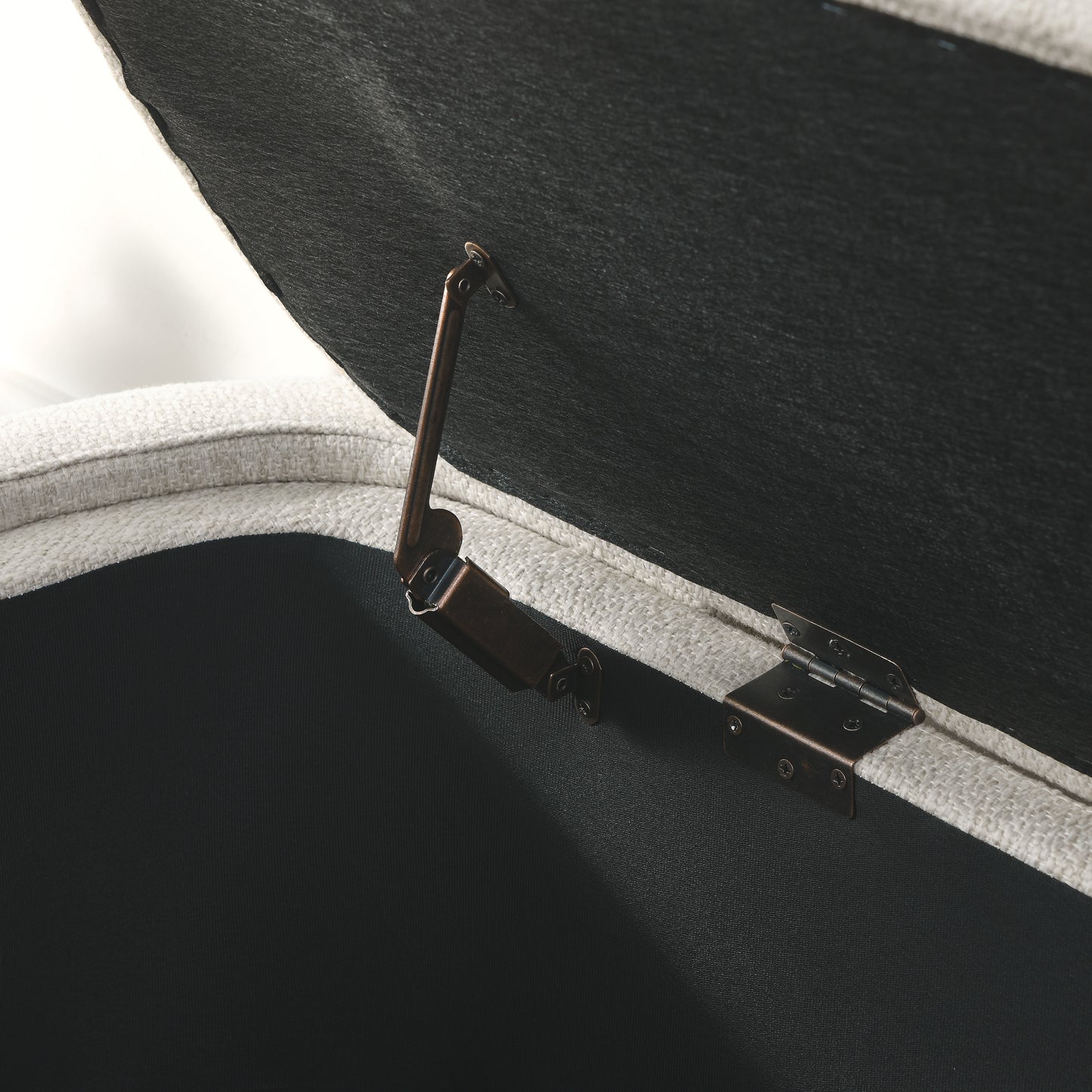 Centerville Contemporary Linen Storage Bench