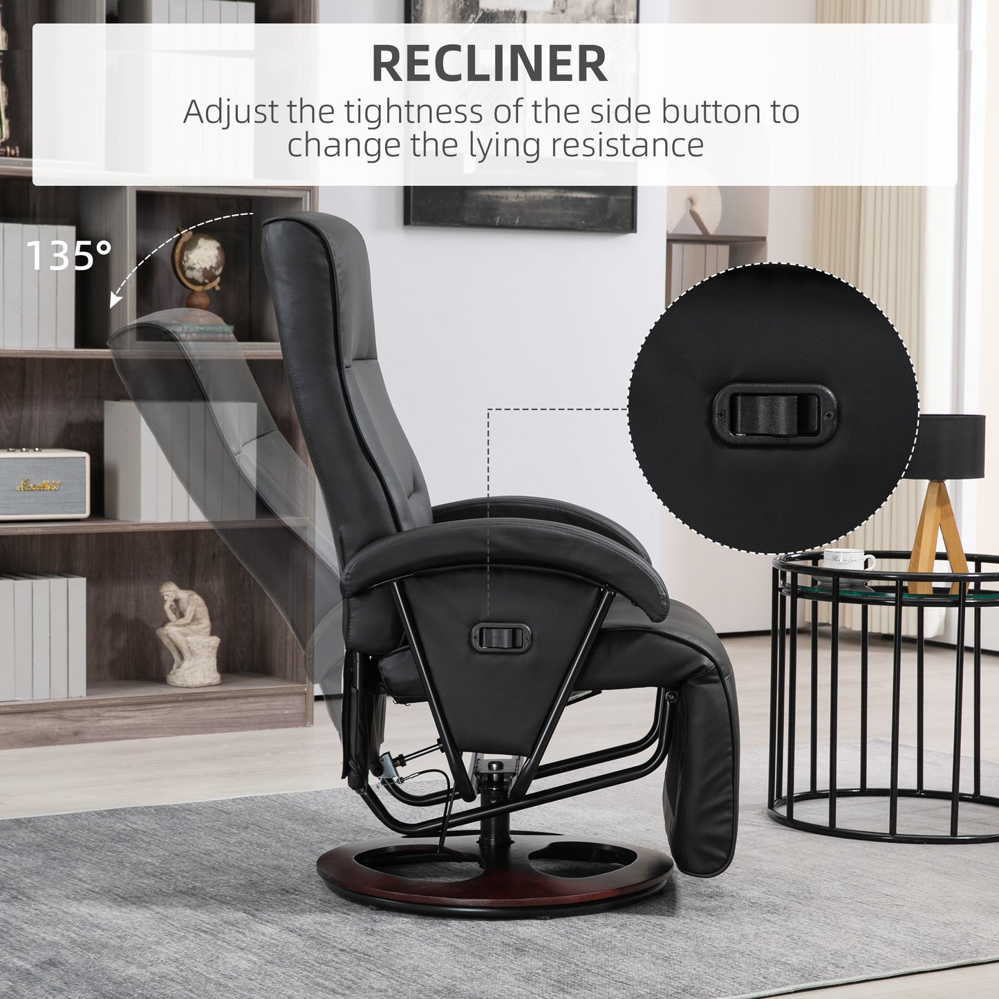 Ghivi Modern Recliner Chair