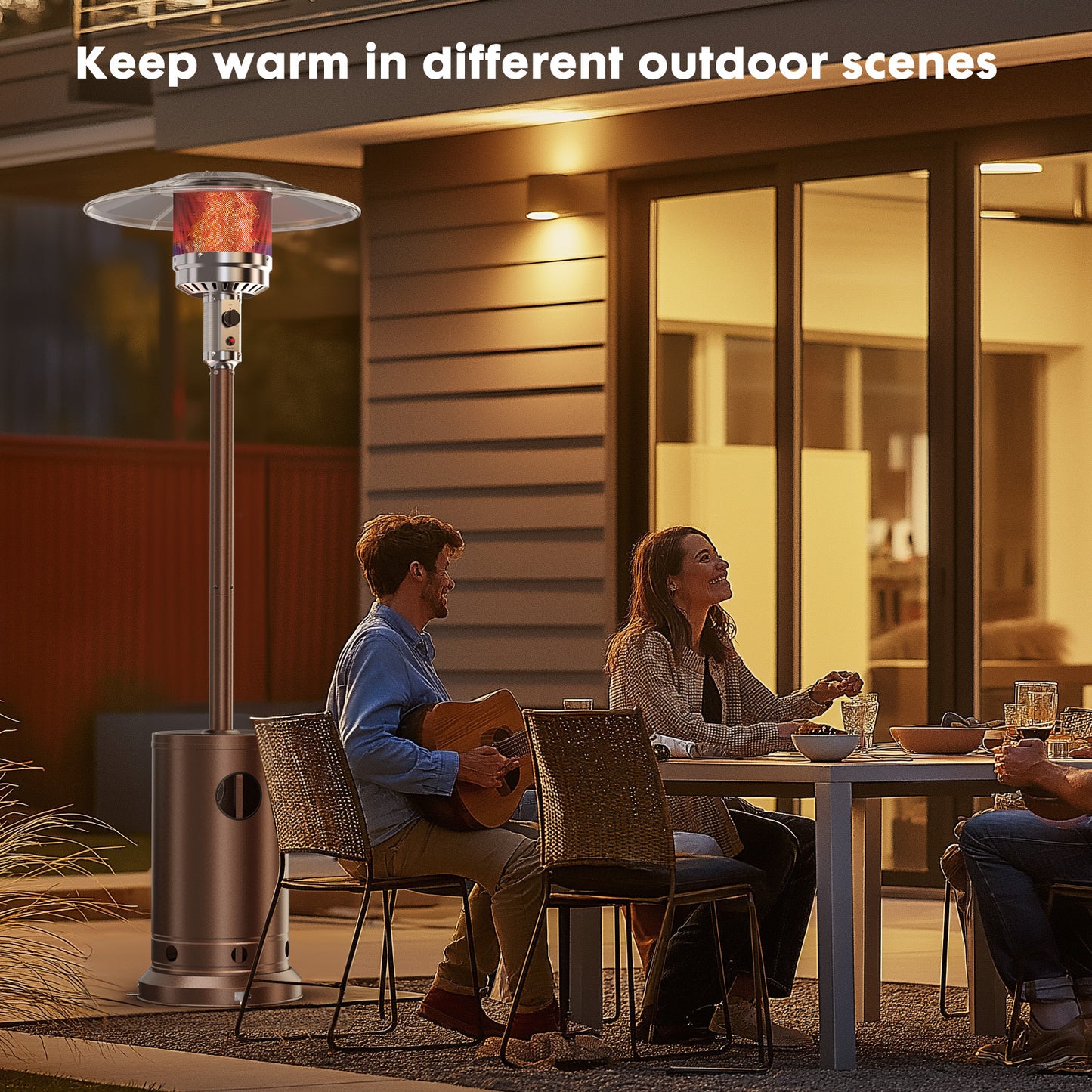 Eda Industrial Outdoor Propane Patio Heater