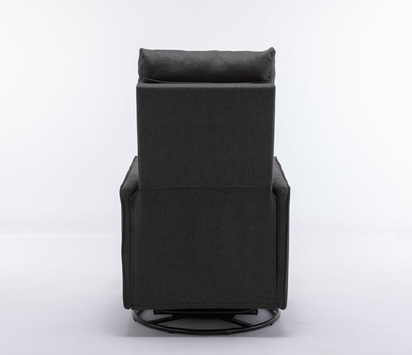 Amity Modern Cotton Linen Rocking Chair