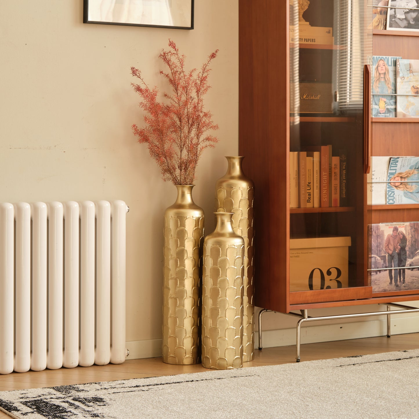 Niles Contemporary Glazed Floor Vases