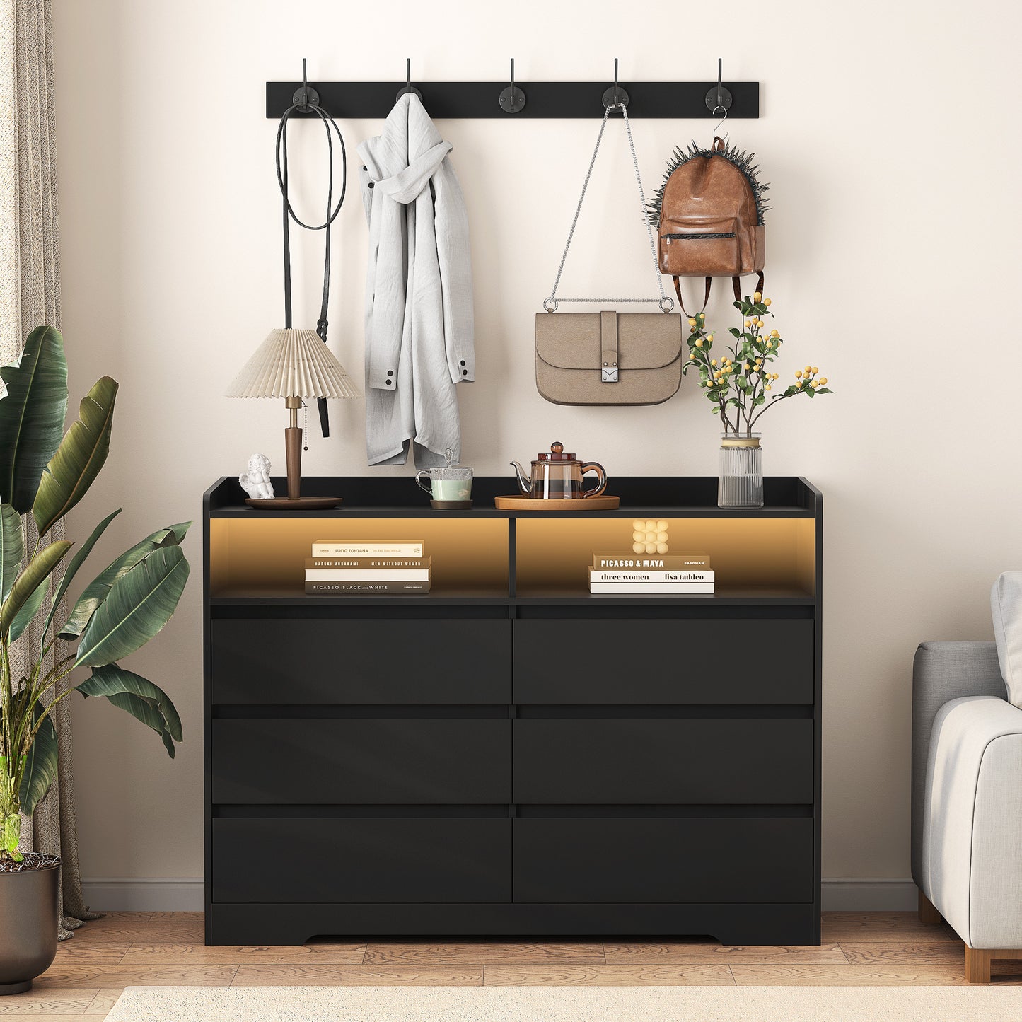 Healdsburg Modern Living Room Storage Cabinet