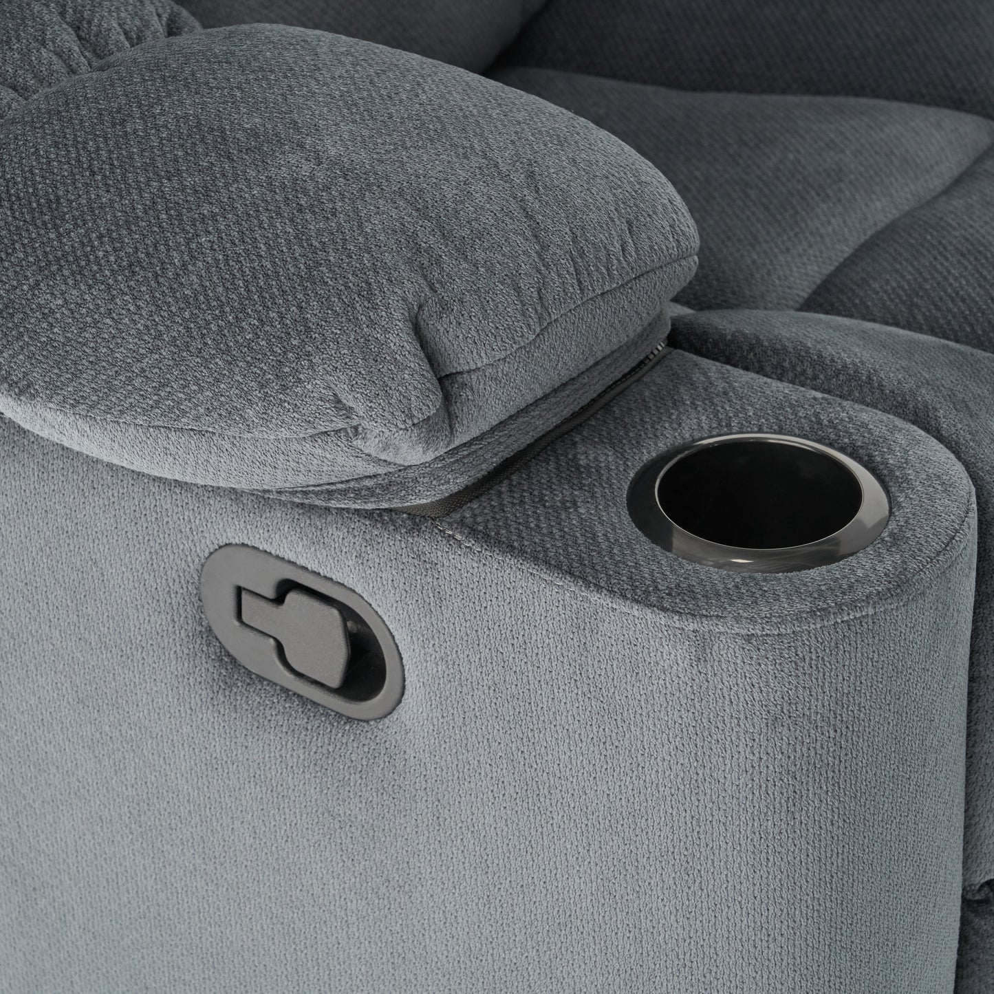 Centerville Modern Cup Holders Recliner Chair