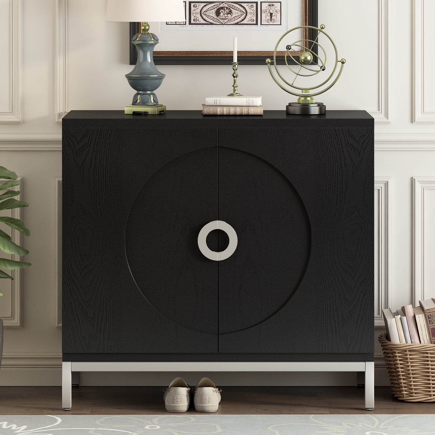 Westport Craftsman Wooden Storage Cabinet