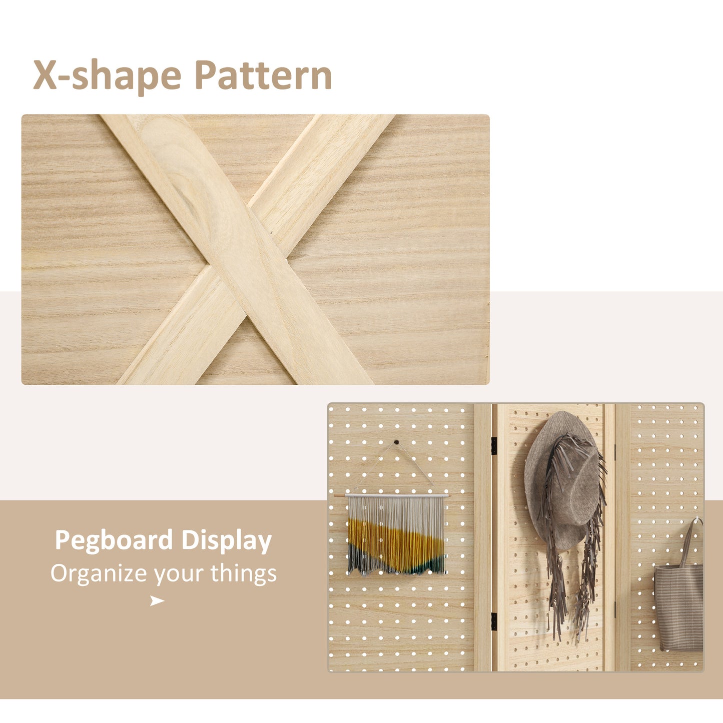 Ghivi Craftsman Wooden Display Screen