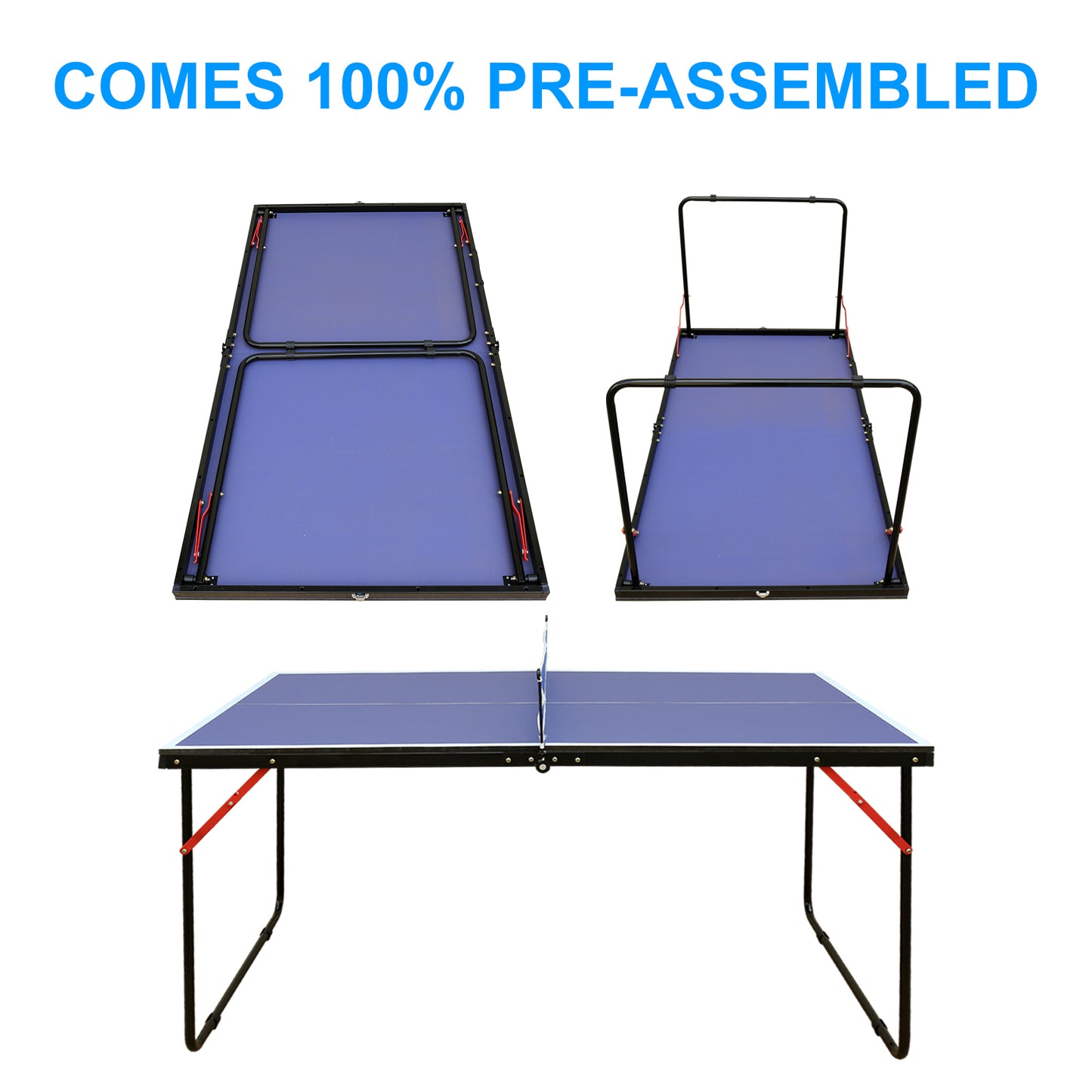 Oakridge Modern Foldable Portable Ping Pong