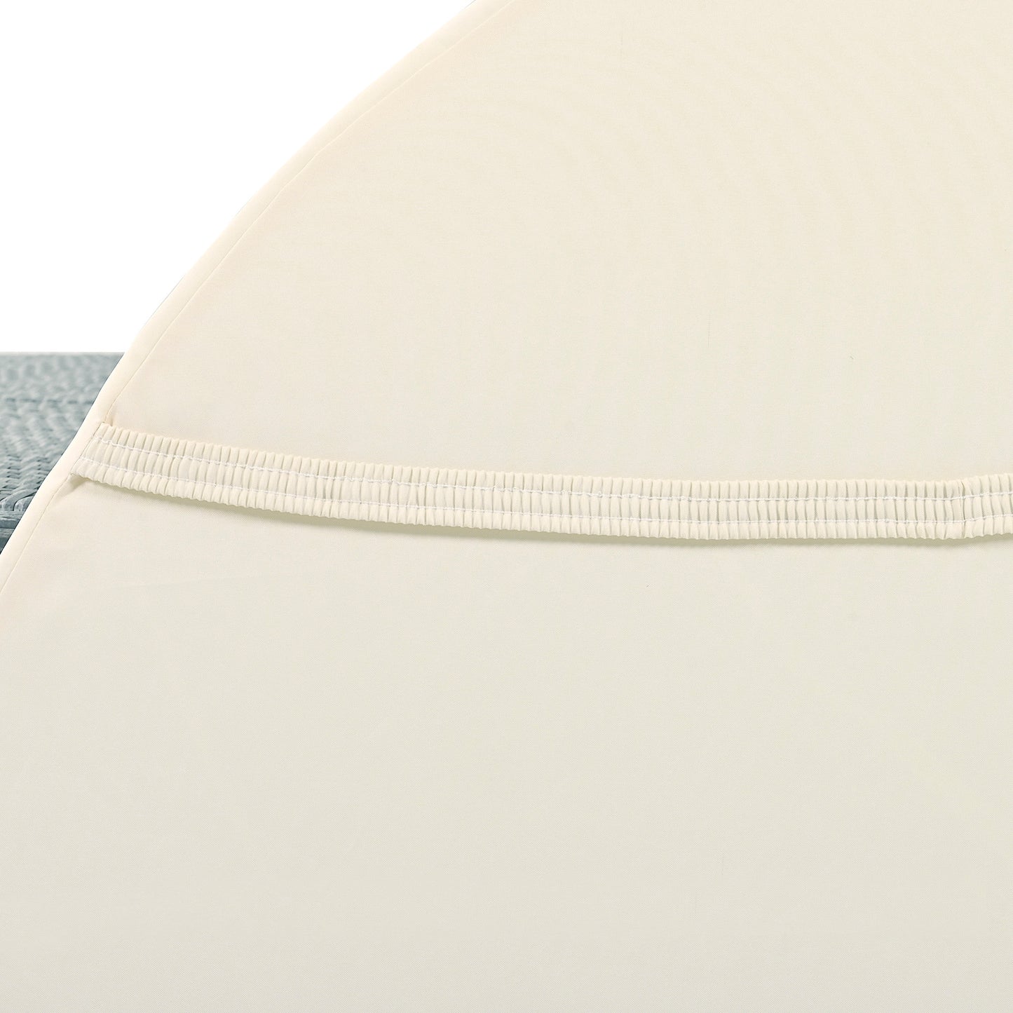 Centerville Modern Chaise Rattan Sun Daybed