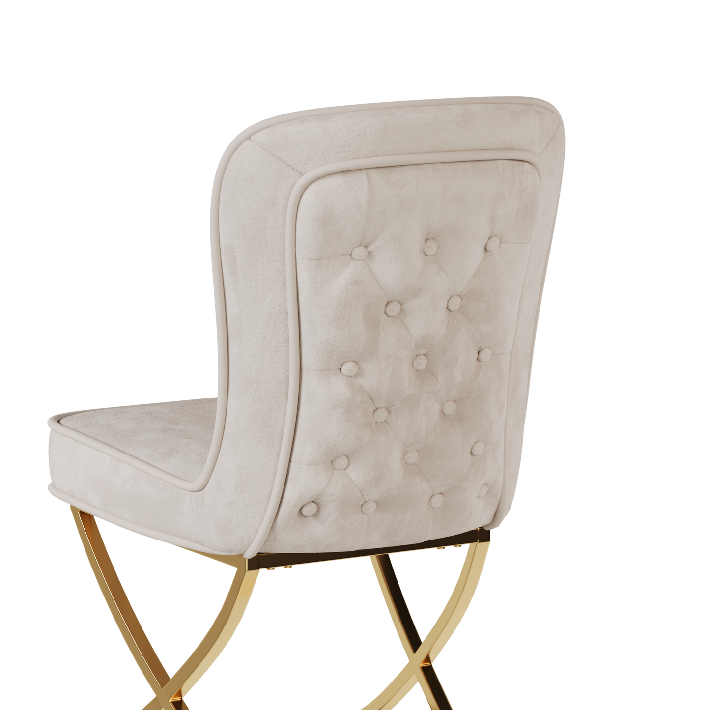 Westport Modern Velvet Dining Chair Set