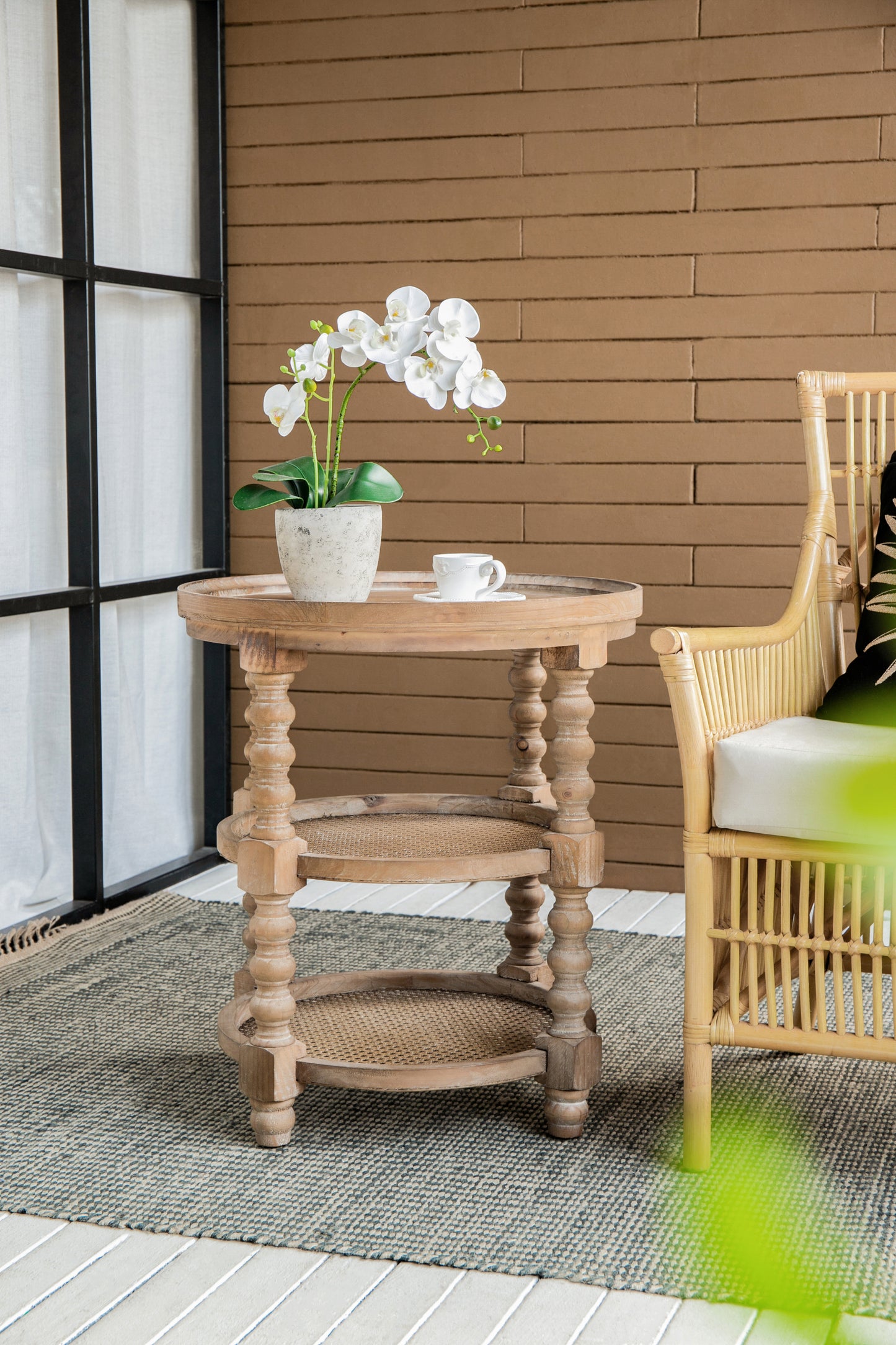 Bartholomew Craftsman Classic Wooden Side Table