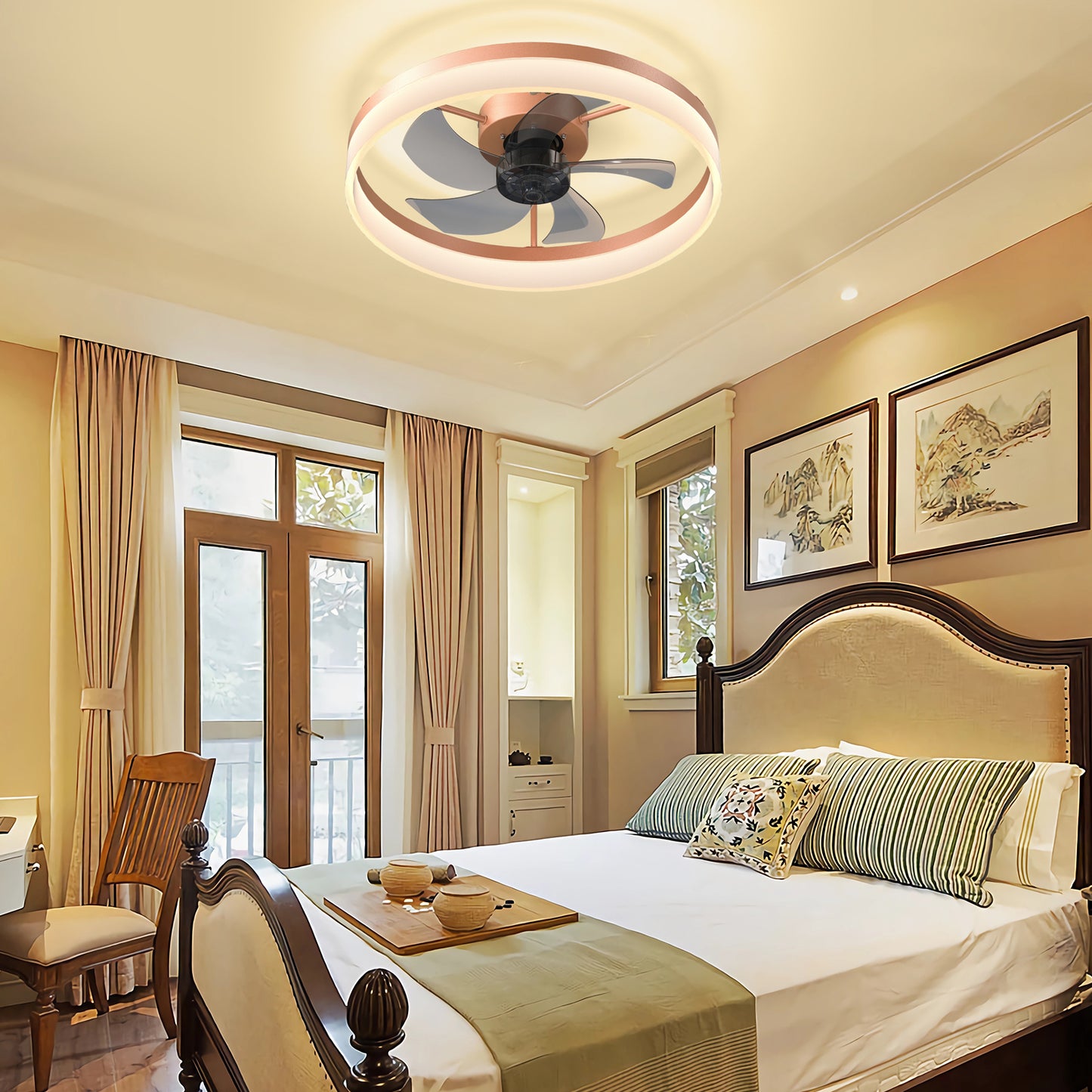 Jiron Modern Elegant LED Ceiling Fans