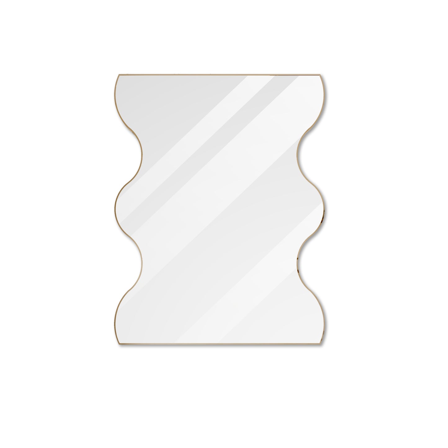 Amity Contemporary Elegance Wavy Mirror