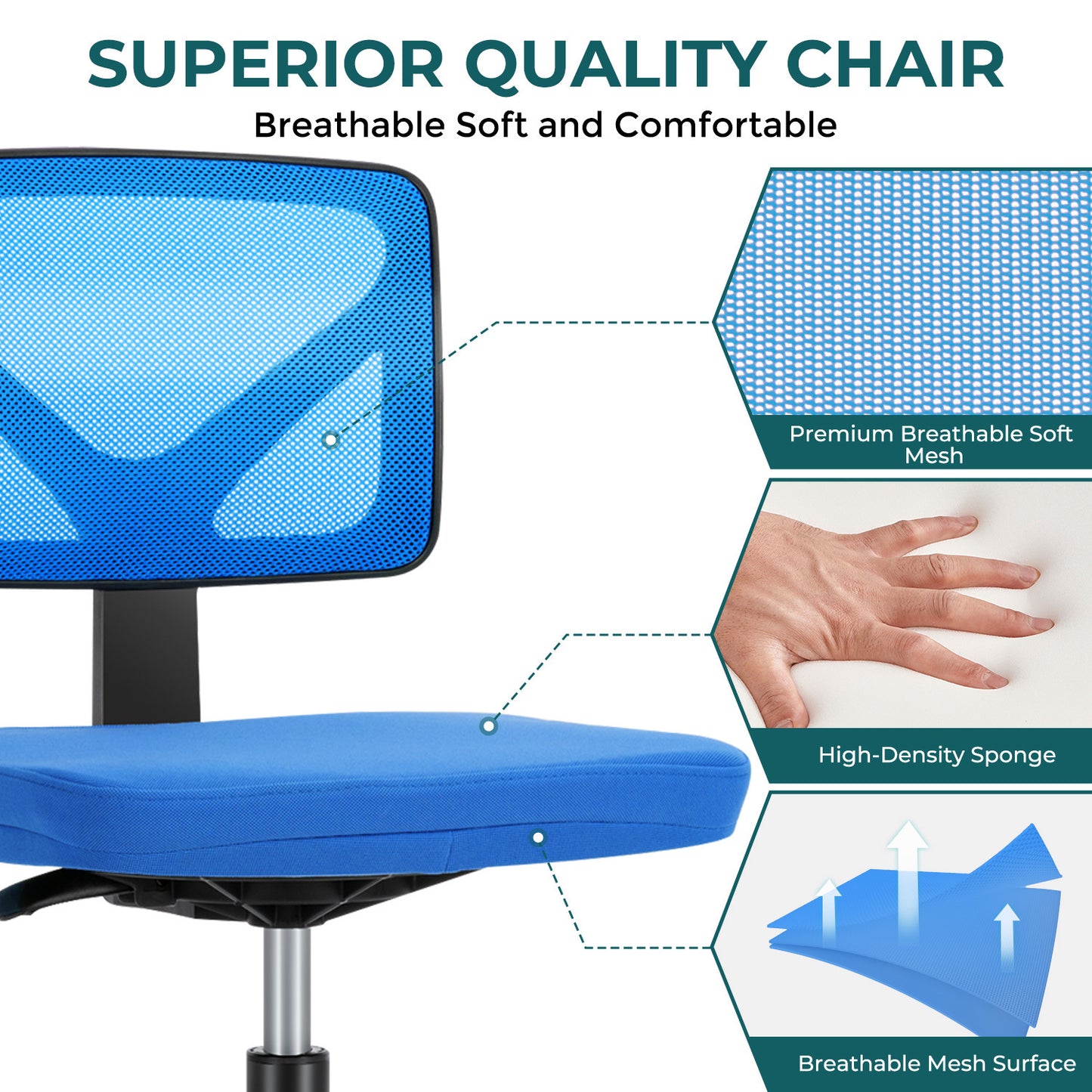 Marites Modern Lumbar Office Chair