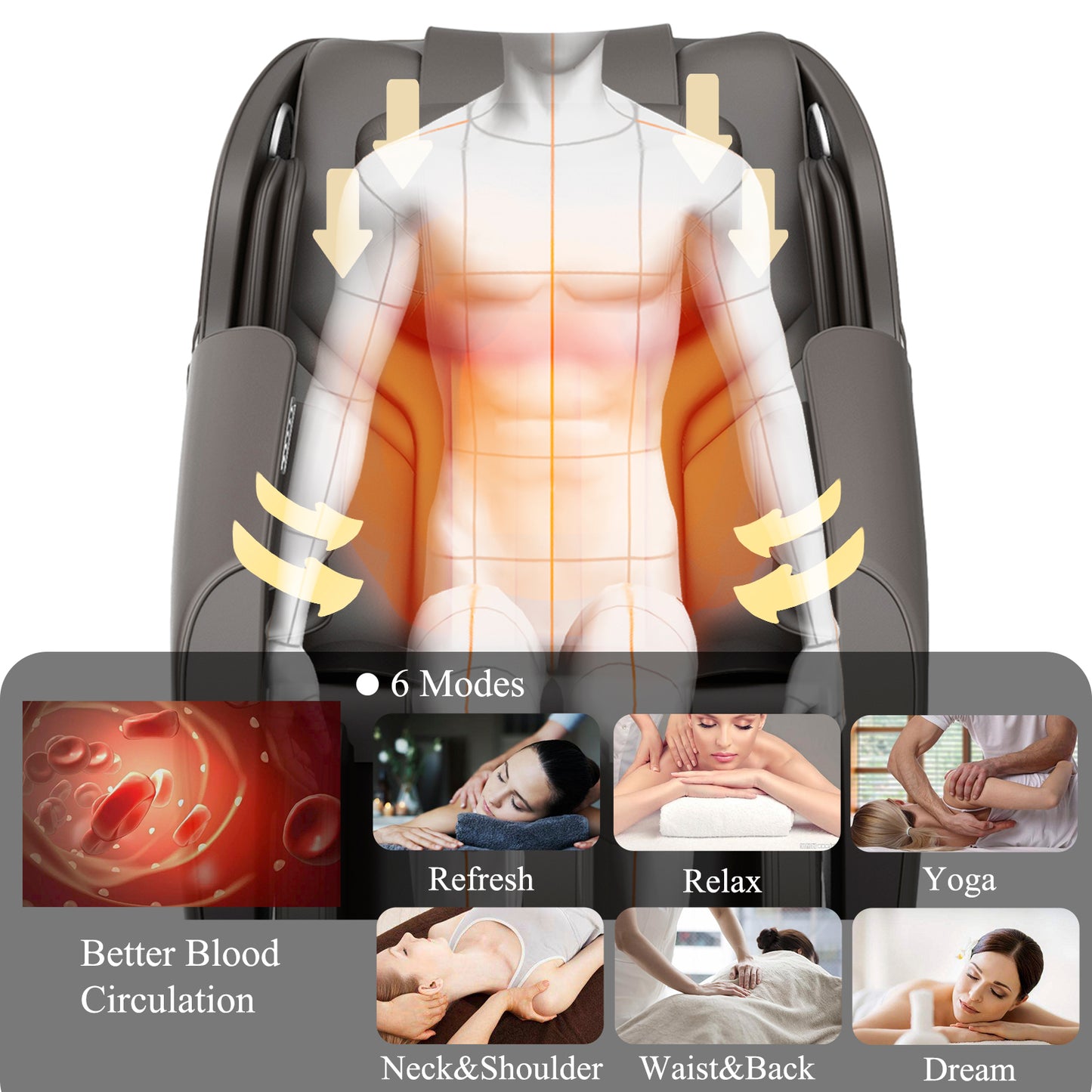 Sonoma Modern Zero Gravity Massage Recliner