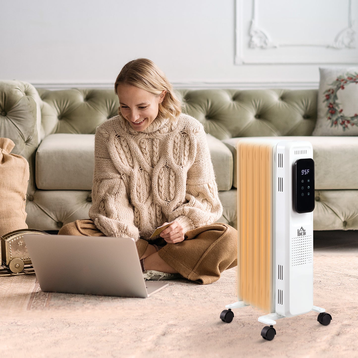 Emery Modern Classic Freestanding Space Heater