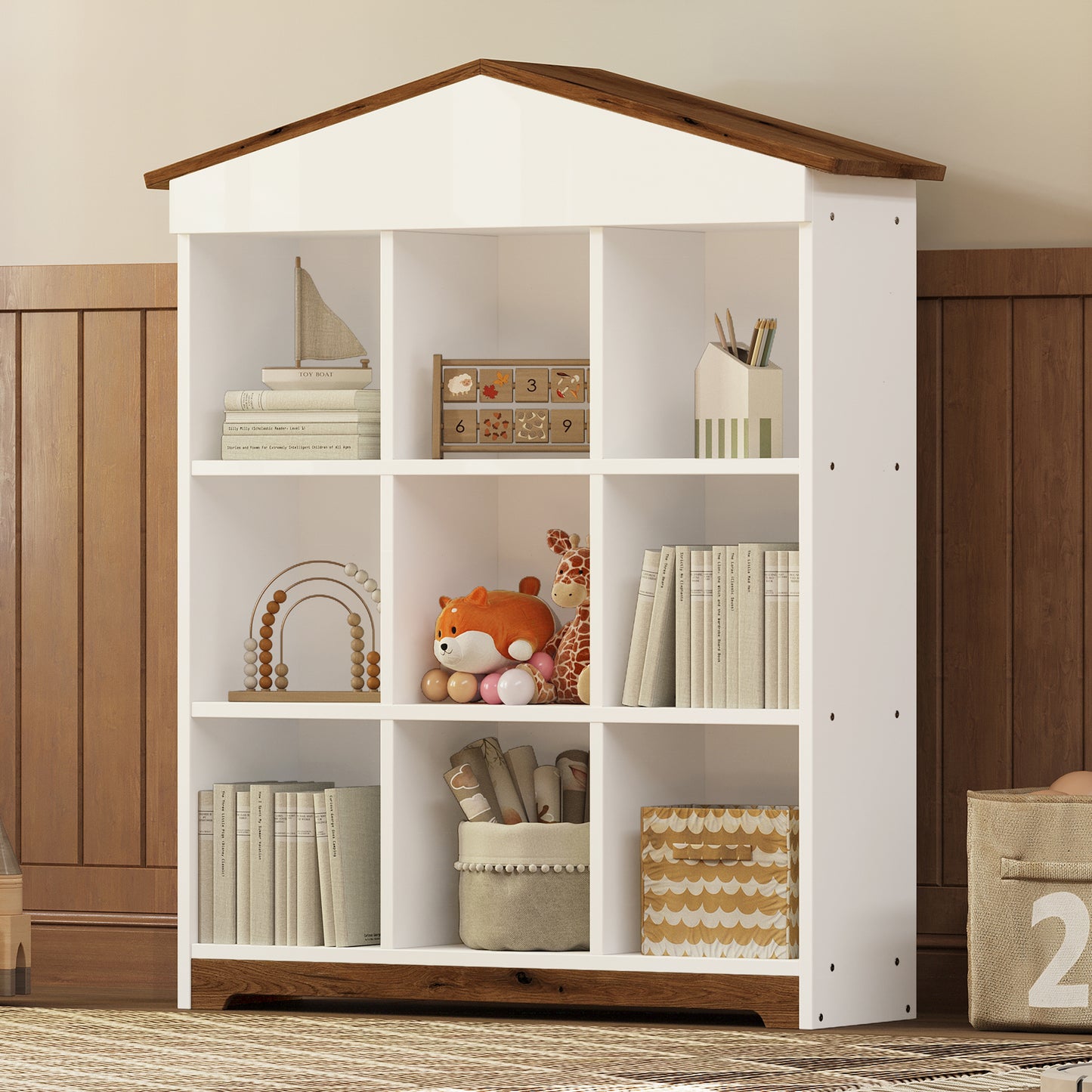 Cleo Modern Bedroom Storage Rack