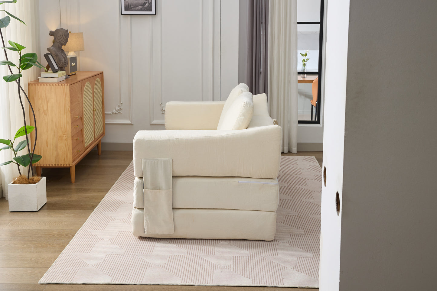 Healdsburg Contemporary Fold-Out Couch Sofa