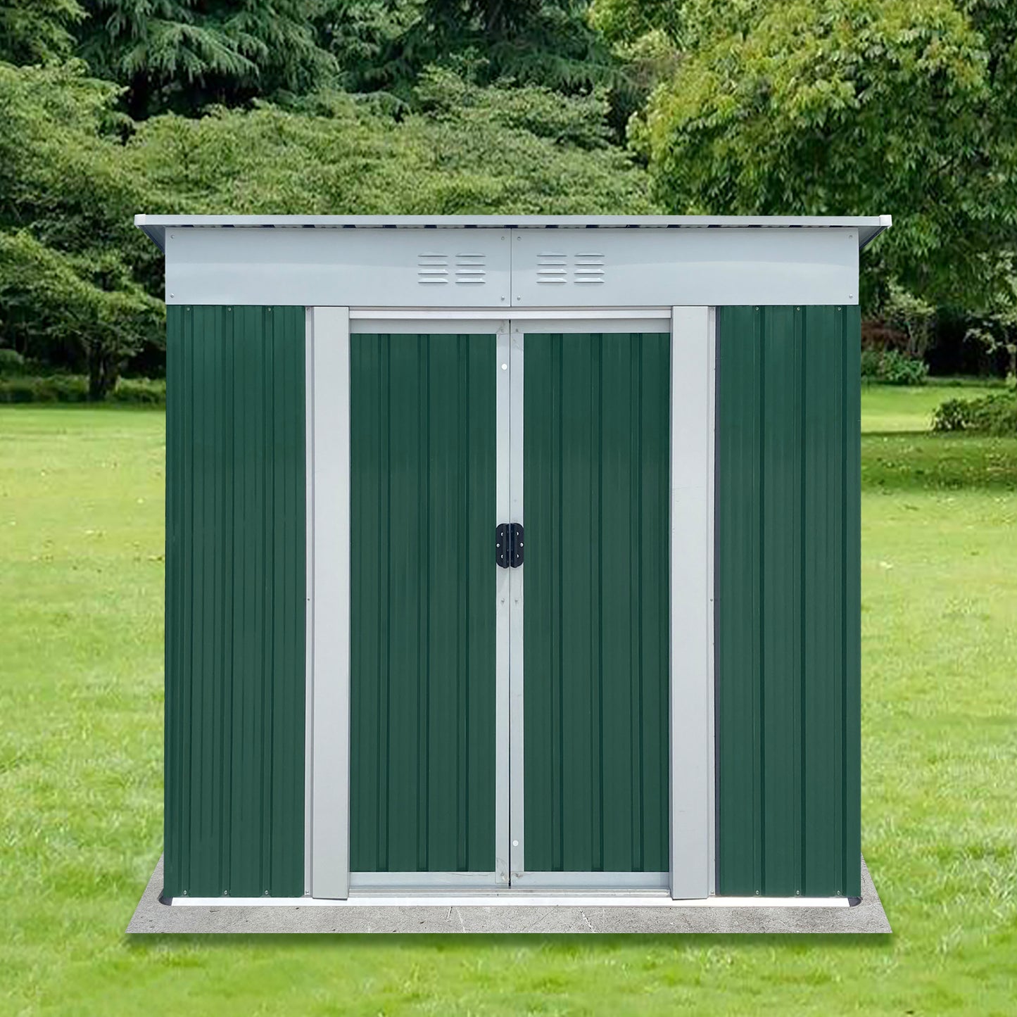 Silverleaf Contemporary Outdoor Storage Shed