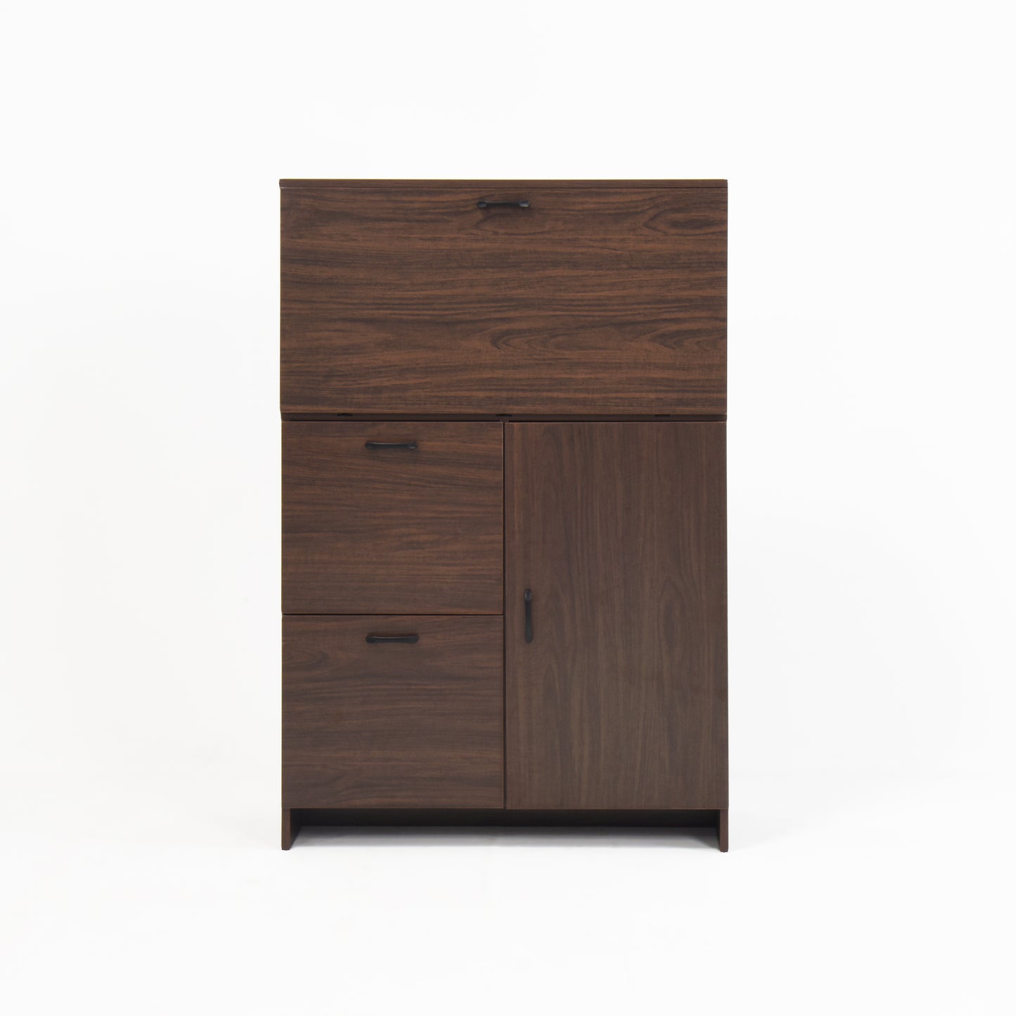 Kingsly Modern Foldable Desk Cabinet