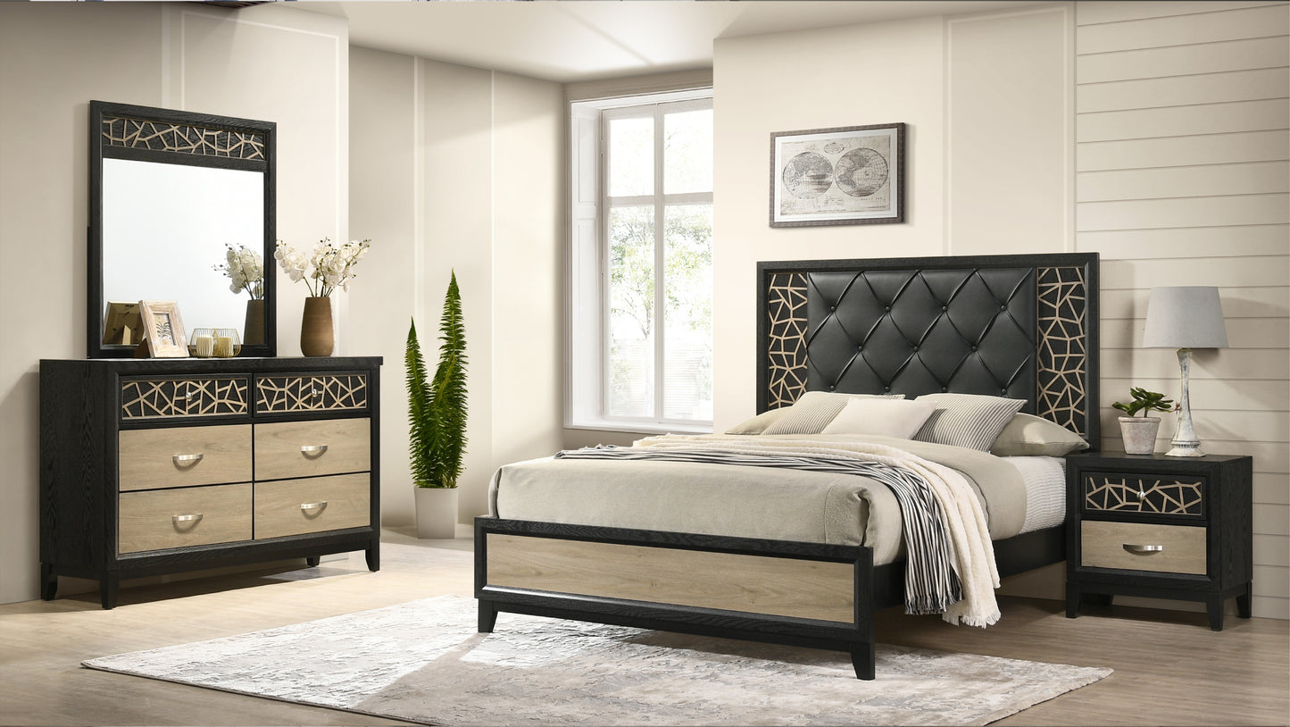 Elmcrest Modern Wood Bedset