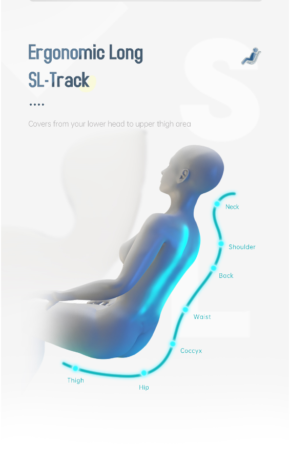 Somerset Modern Track Body Massage Recliner