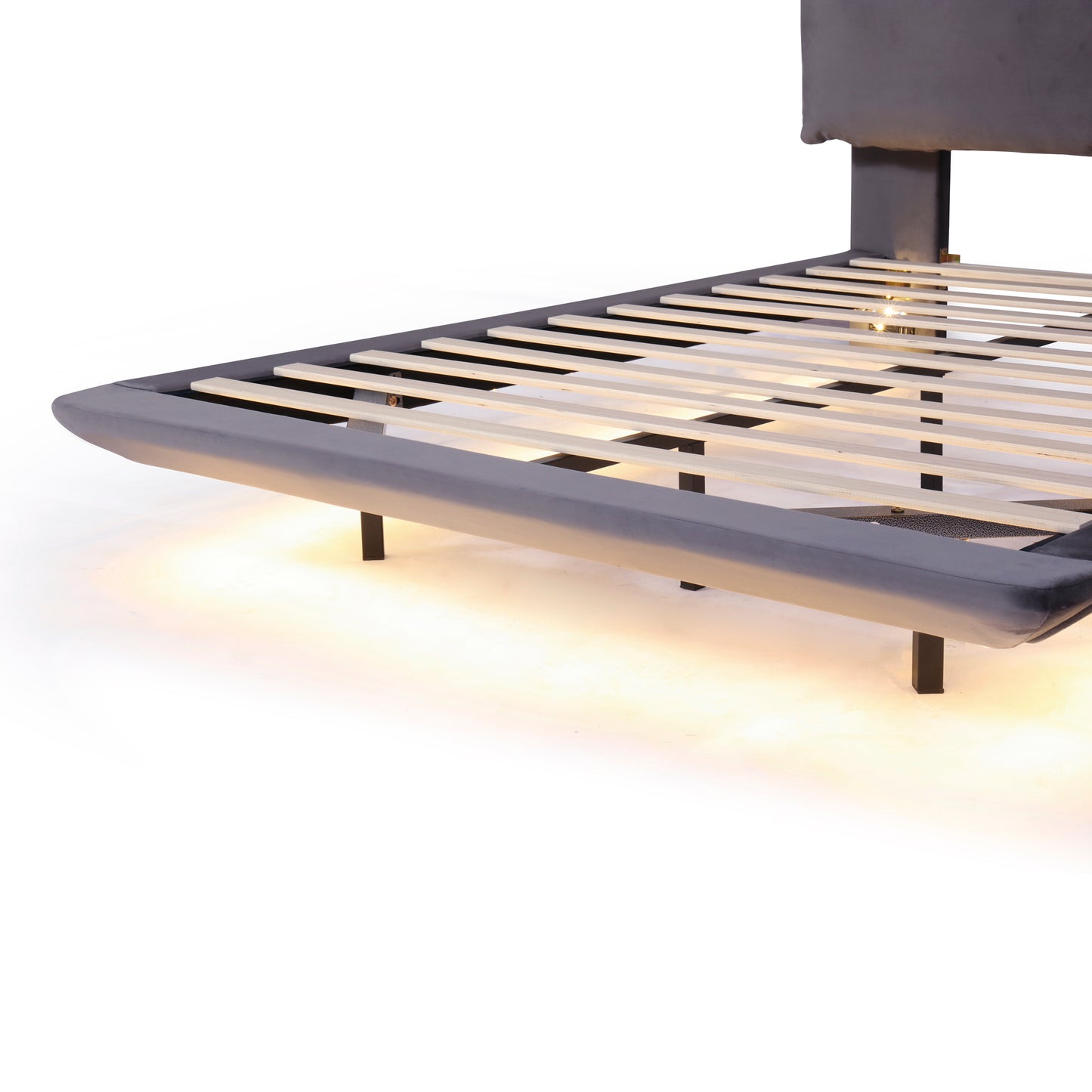 Lula Modern Upholstered Platform Bed